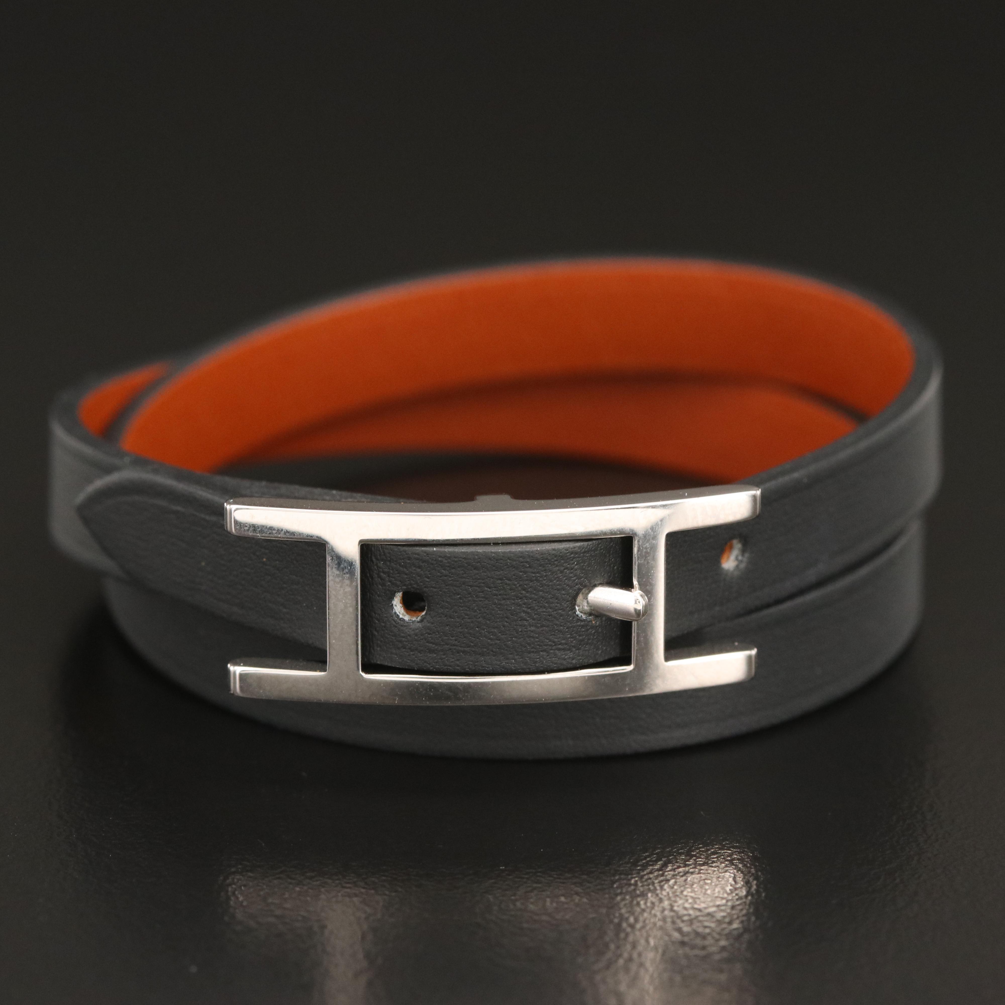 Hermès Reversible Behapi Double Tour Bracelet
