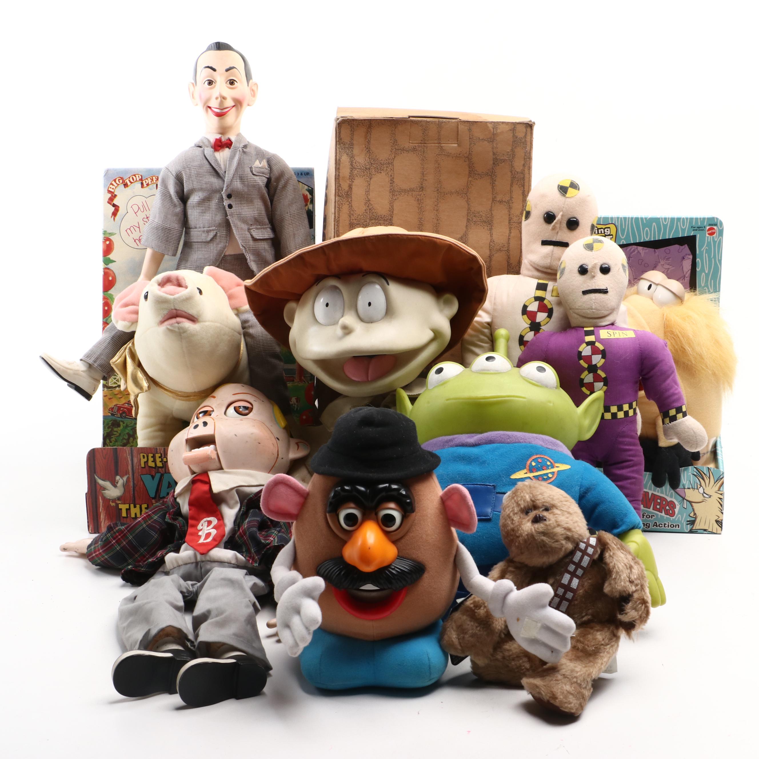 "Pee-Wee's Pal Vance The Talking Pig" with "Crash Dummies" and More Toys