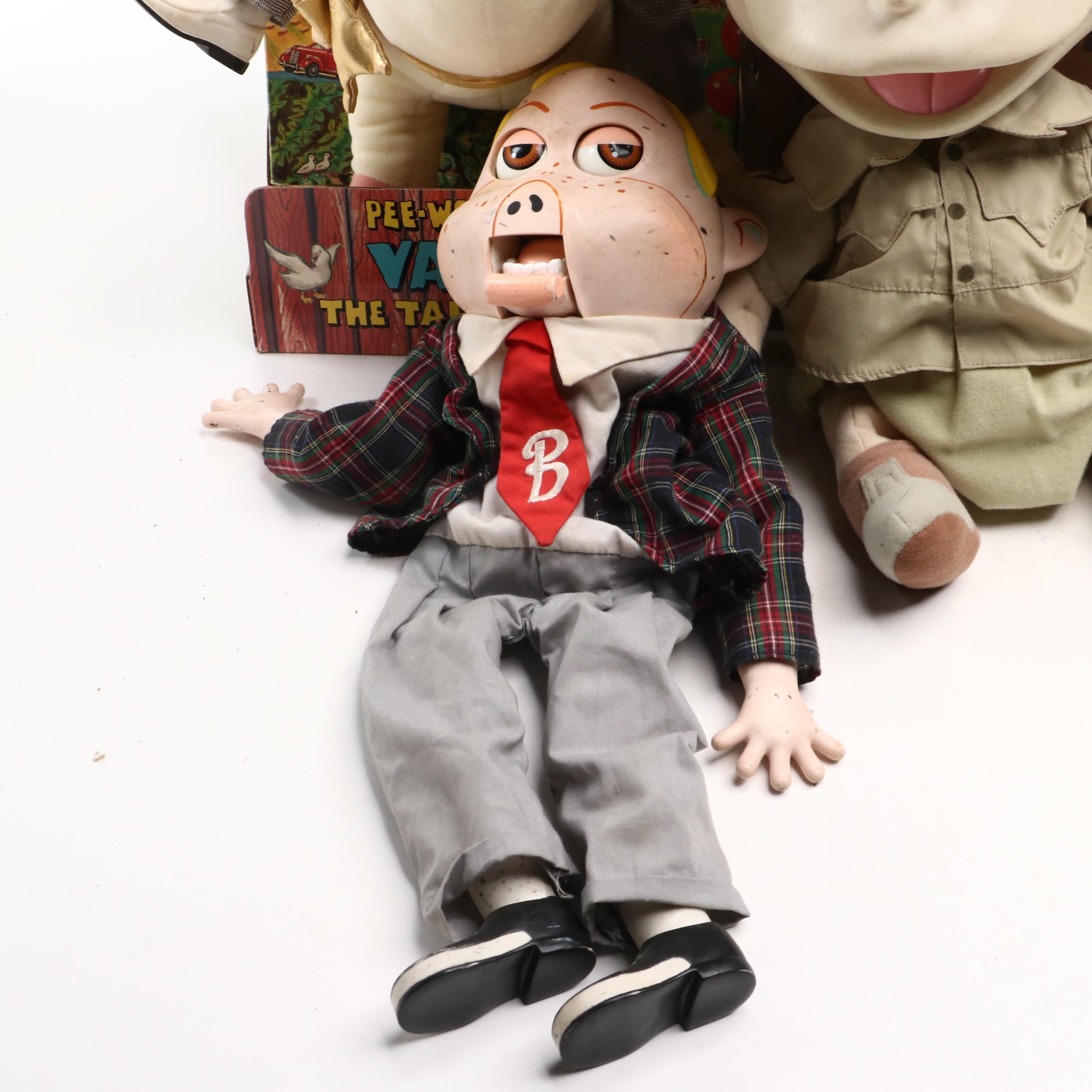 "Pee-Wee's Pal Vance The Talking Pig" with "Crash Dummies" and More Toys