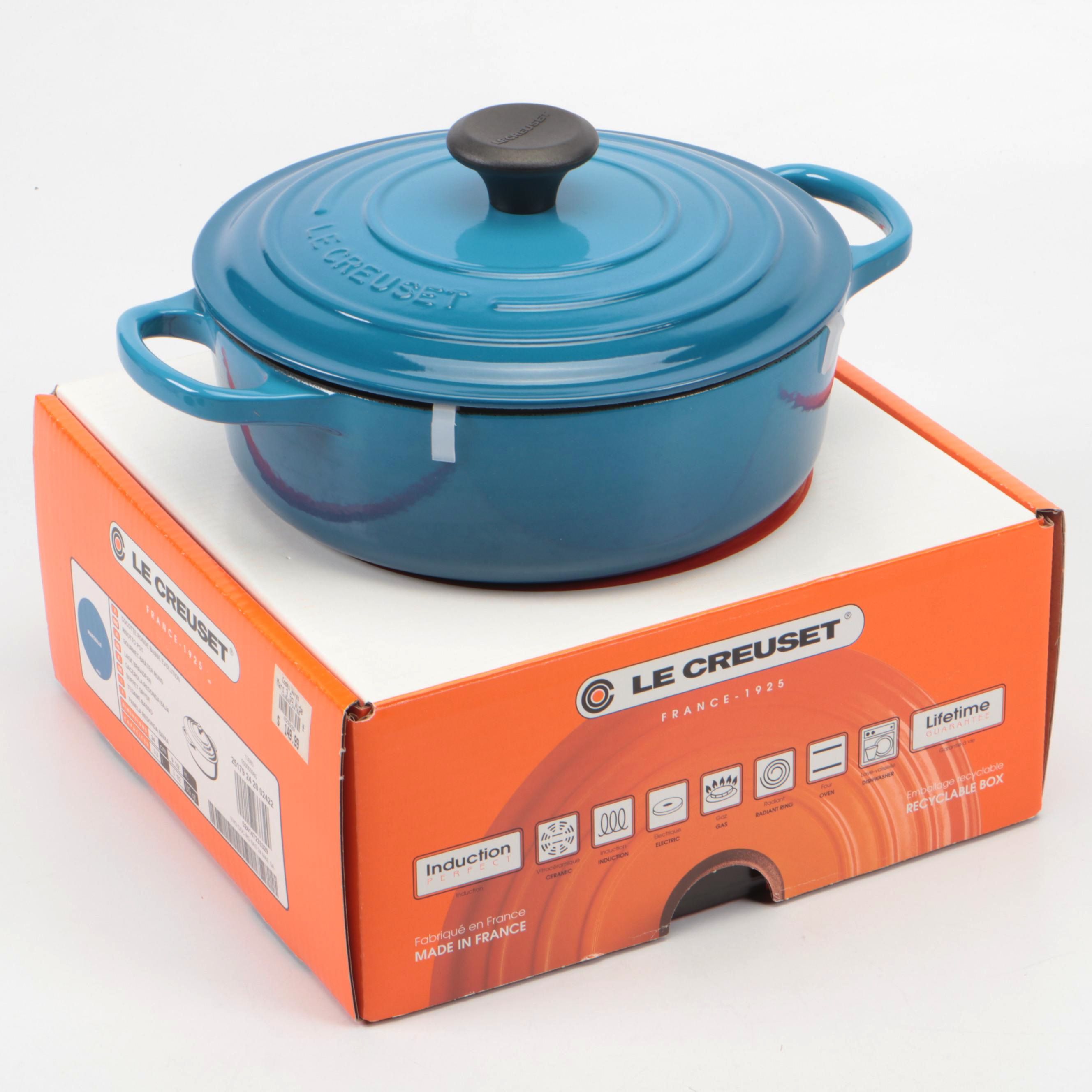 Le Creuset Marseille 3.5 Qt. Round Enameled Cast Iron Risotto Pot