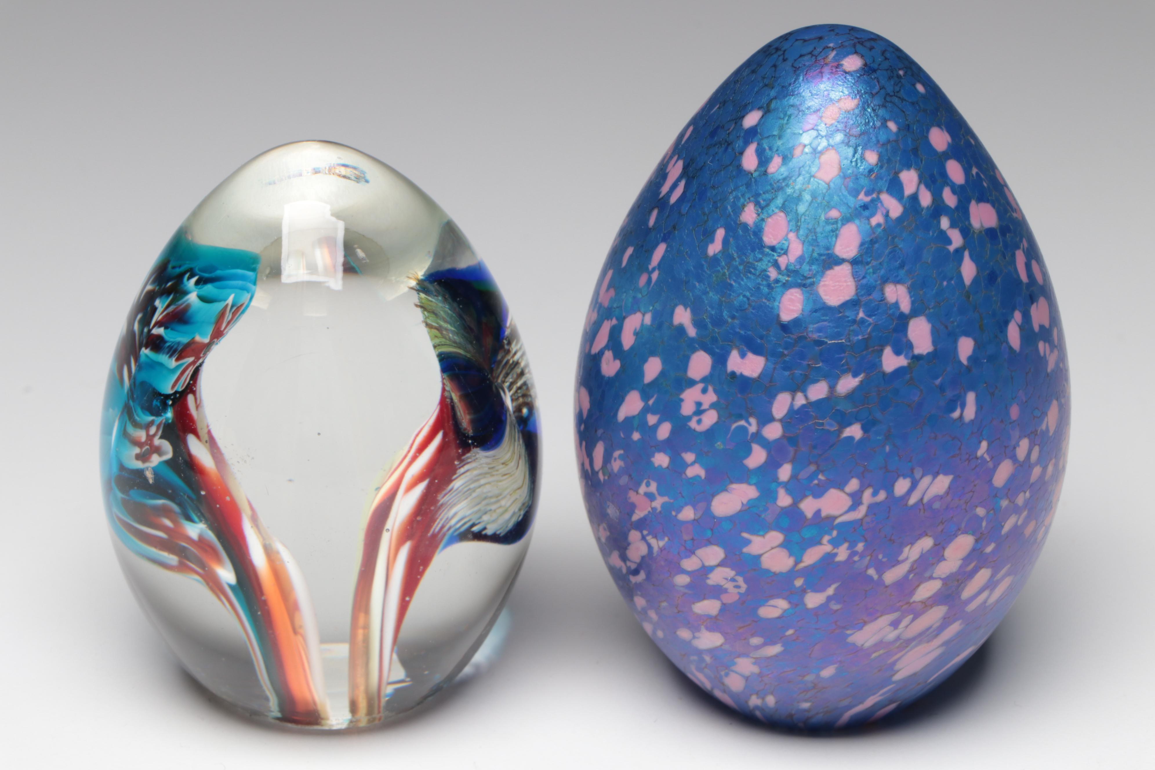 Murano and Other Handmade Art Glass Paperweights