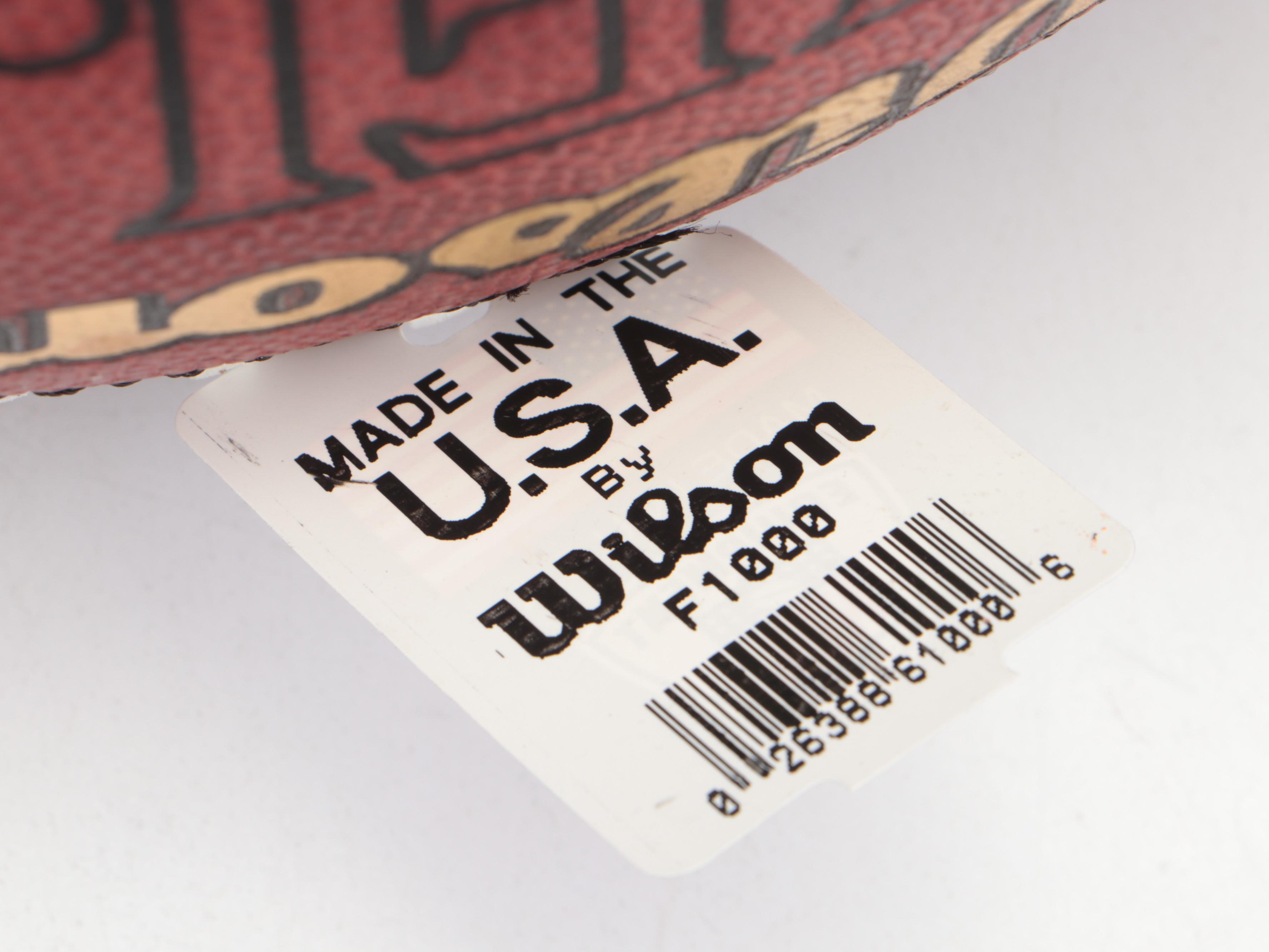 Chad Johnson Signed Wilson "The Duke" Official NFL Footballs with Displays