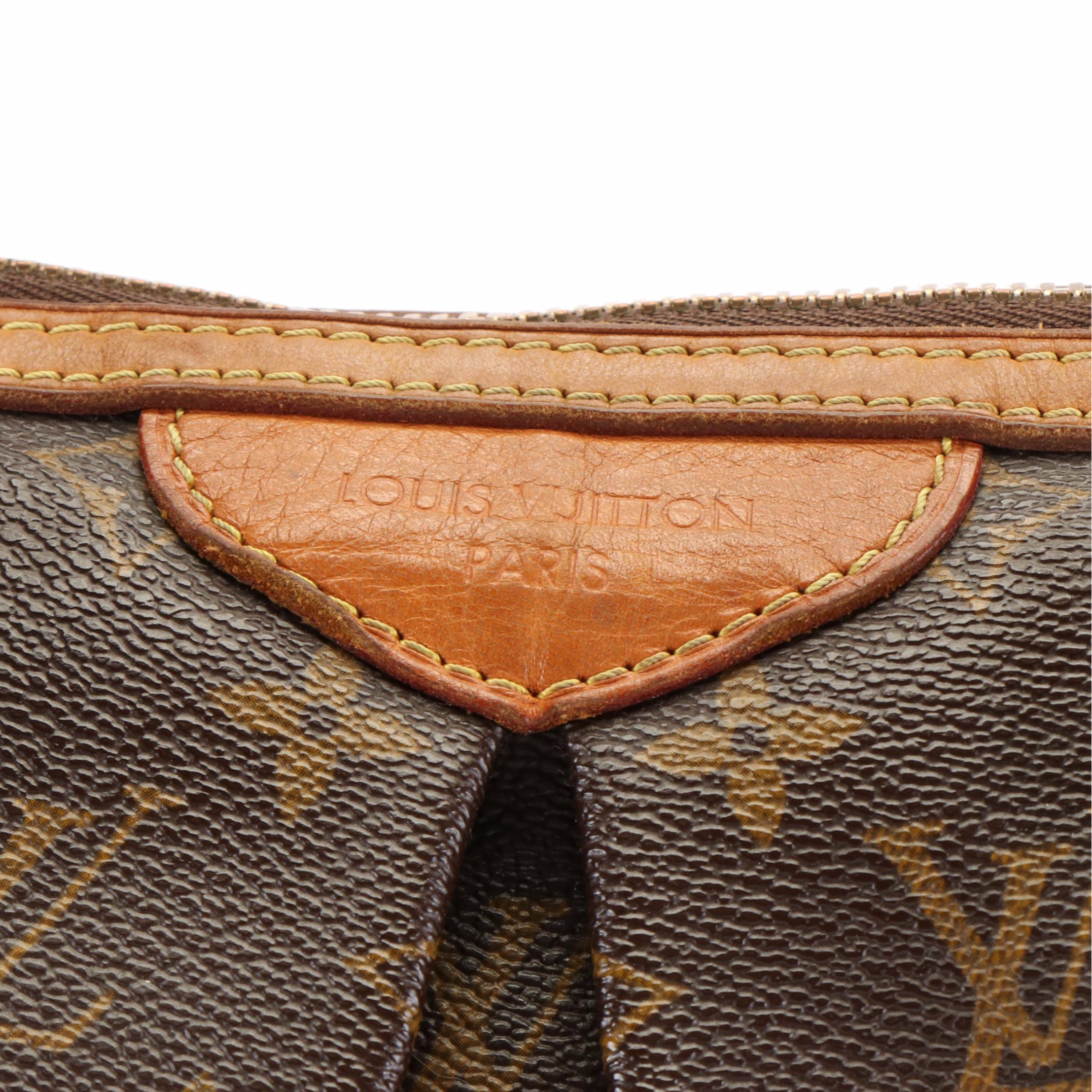 Louis Vuitton Palermo GM Shoulder Bag in Monogram Canvas and Vachetta Leather
