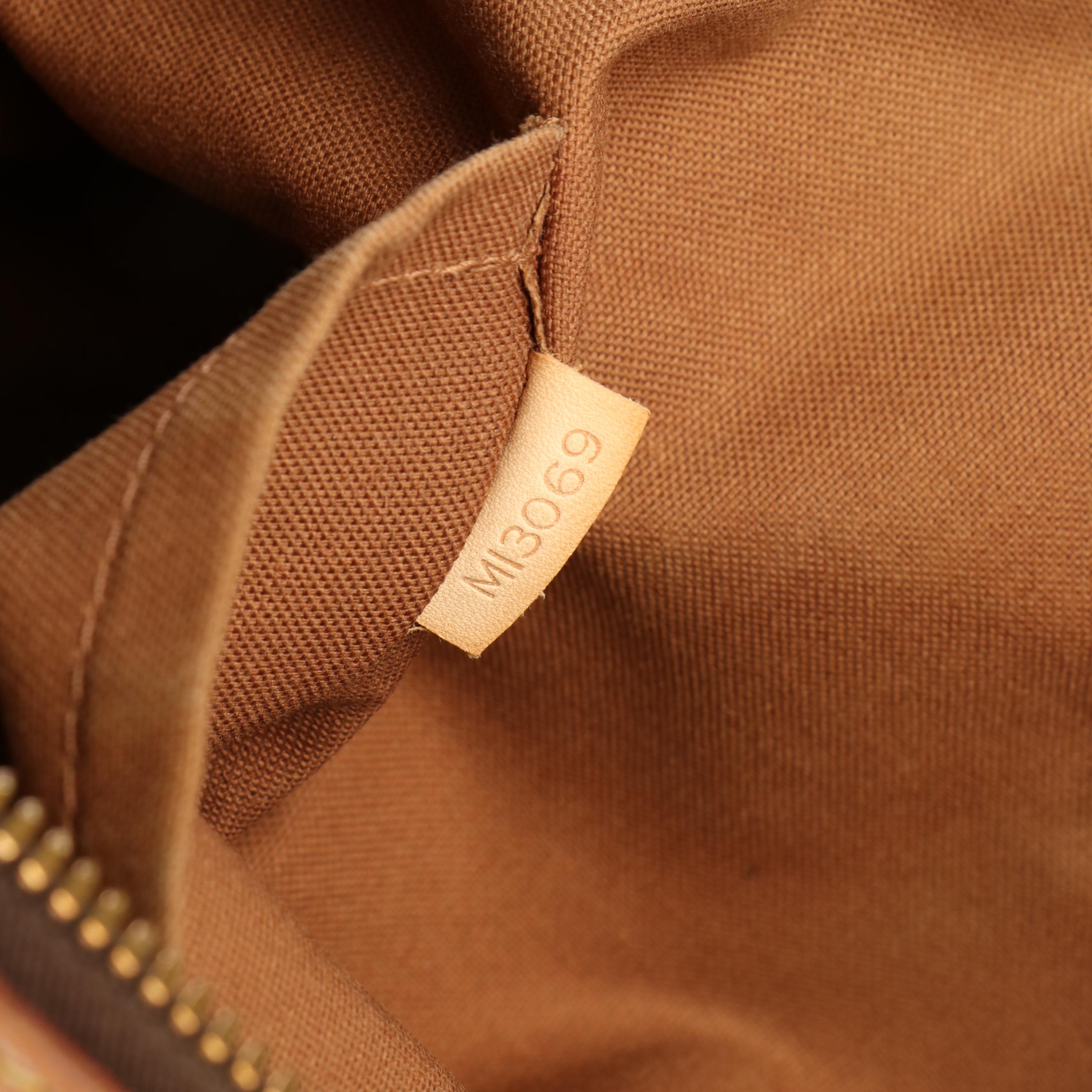 Louis Vuitton Palermo GM Shoulder Bag in Monogram Canvas and Vachetta Leather