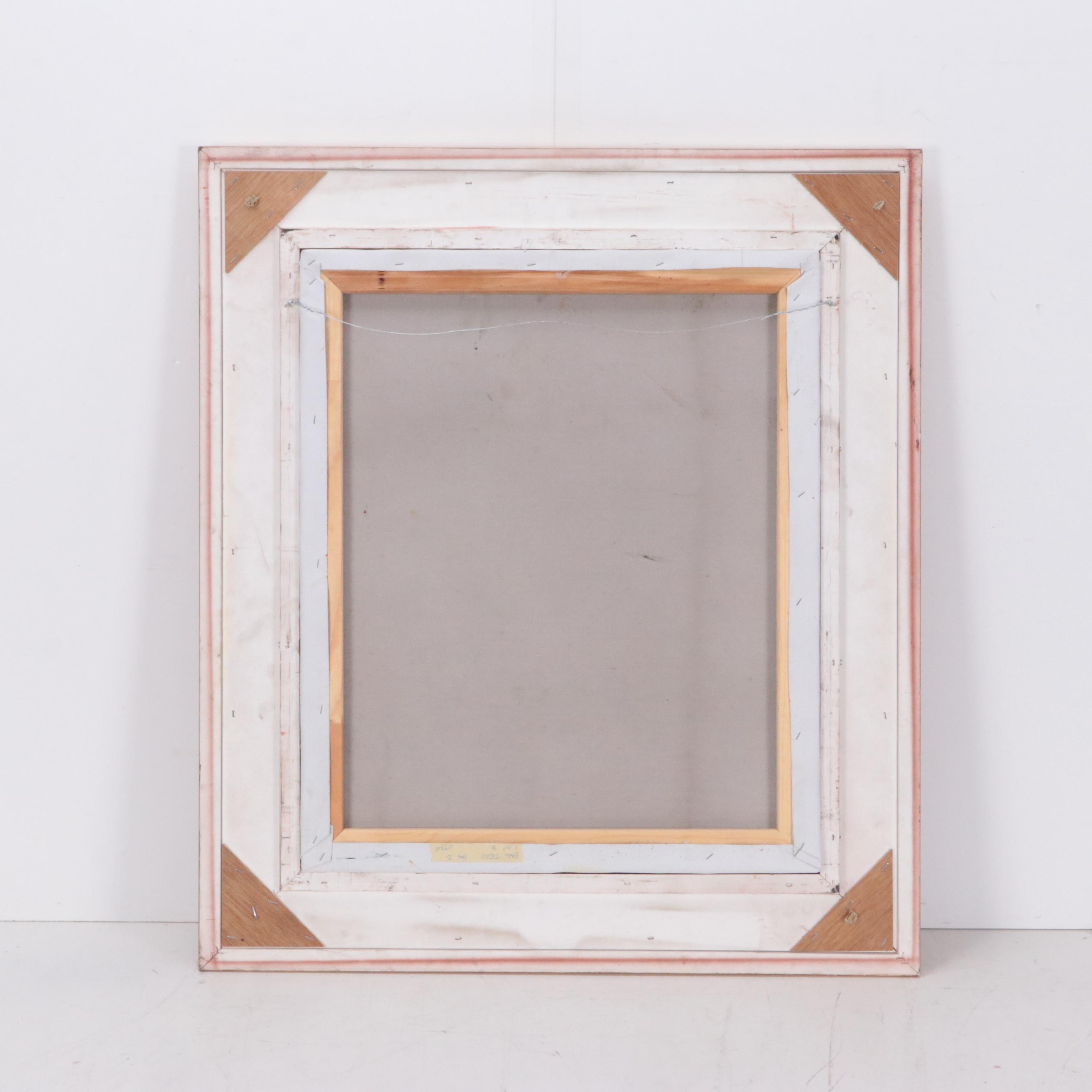 Encaustic Painting of a Tuscan Landscape