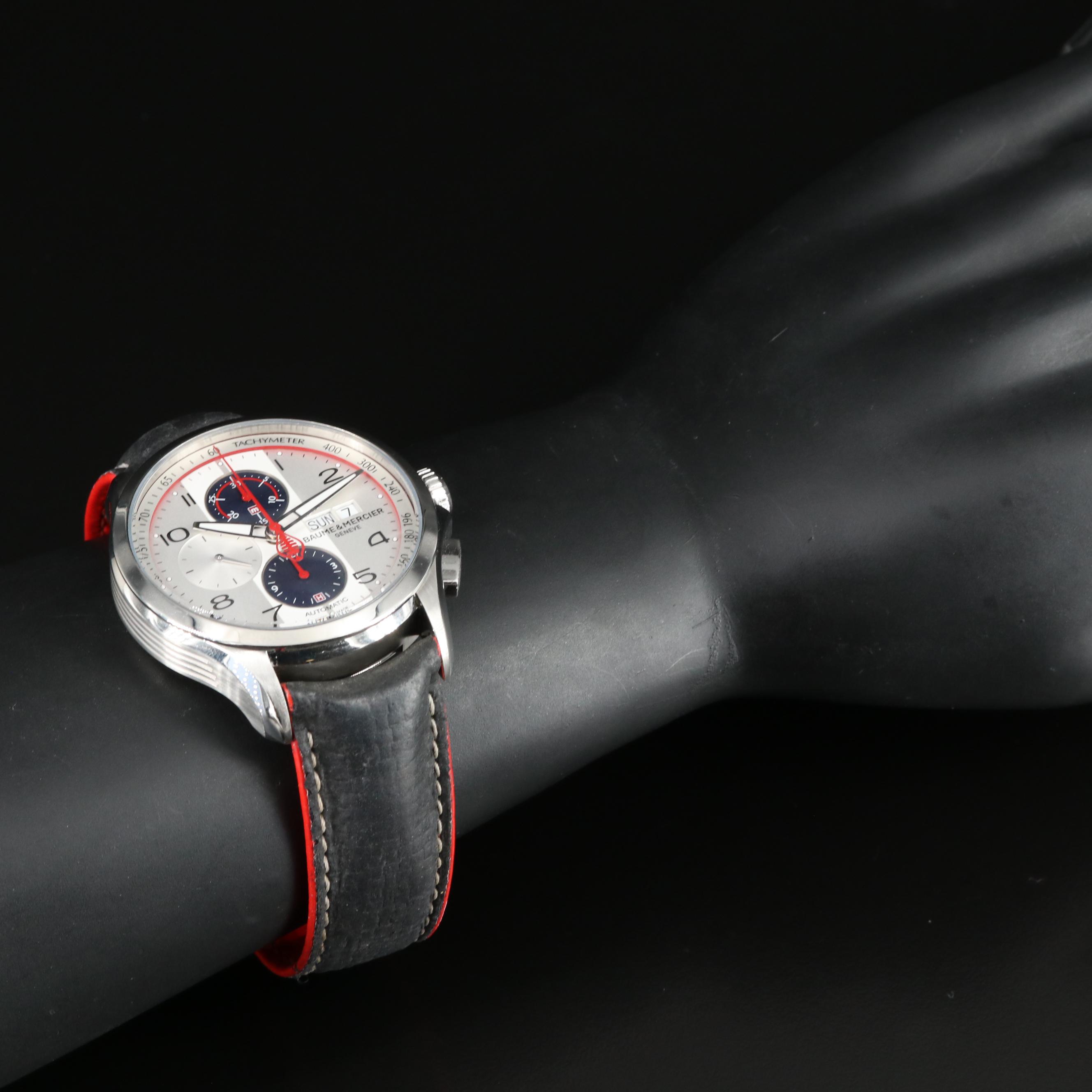 Baume & Mercier Clifton Shelby Cobra Chrono 46MM Steel Automatic Watch