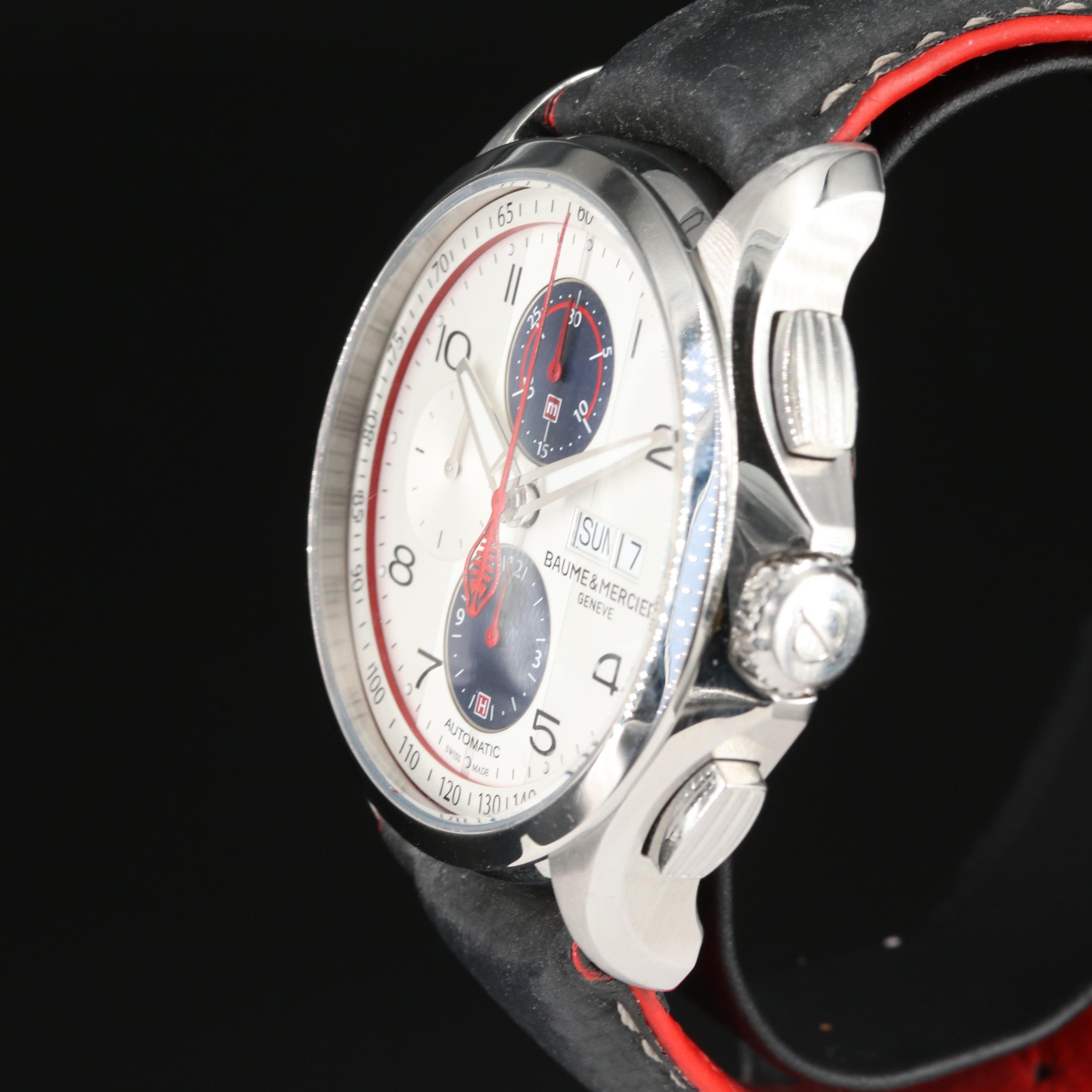 Baume & Mercier Clifton Shelby Cobra Chrono 46MM Steel Automatic Watch