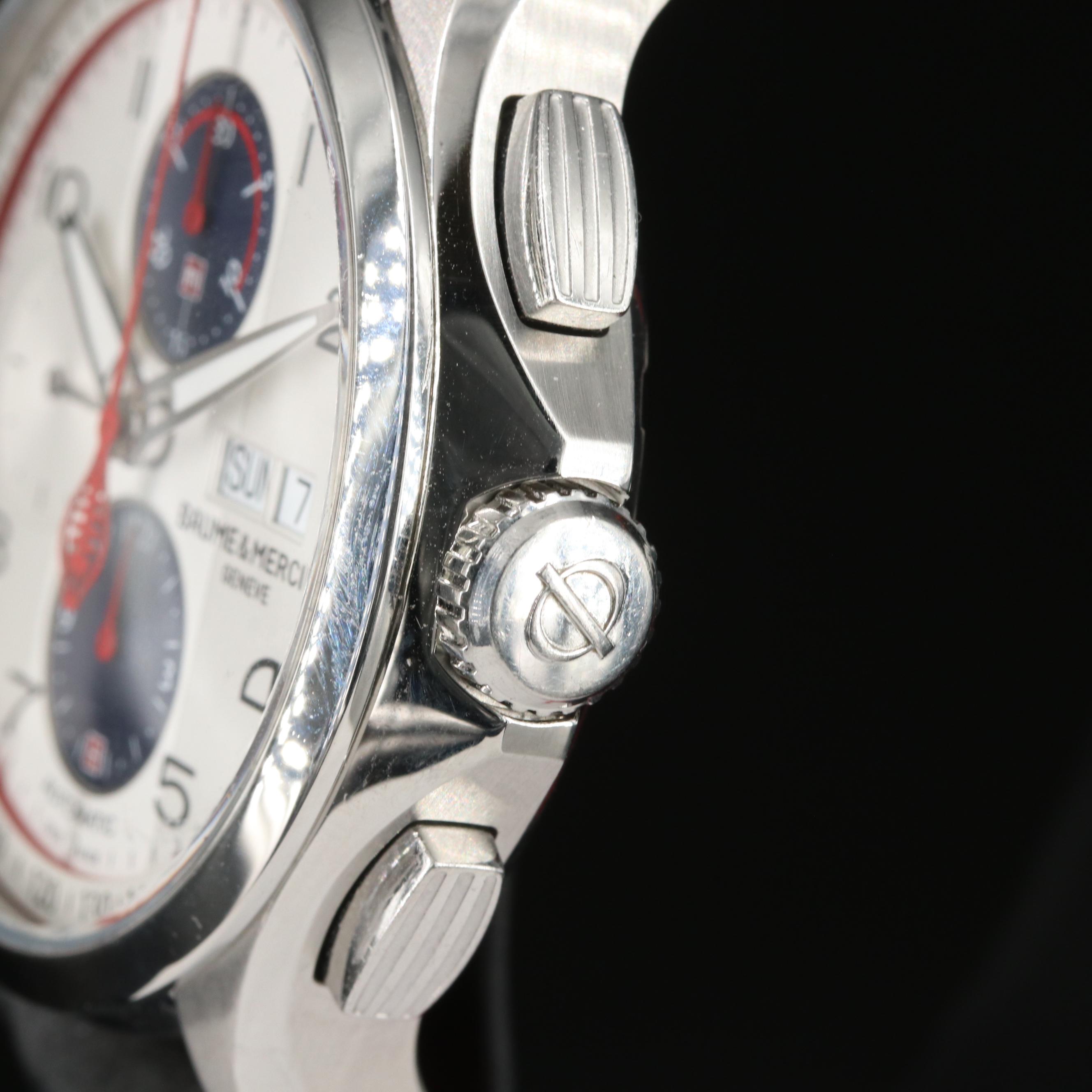 Baume & Mercier Clifton Shelby Cobra Chrono 46MM Steel Automatic Watch