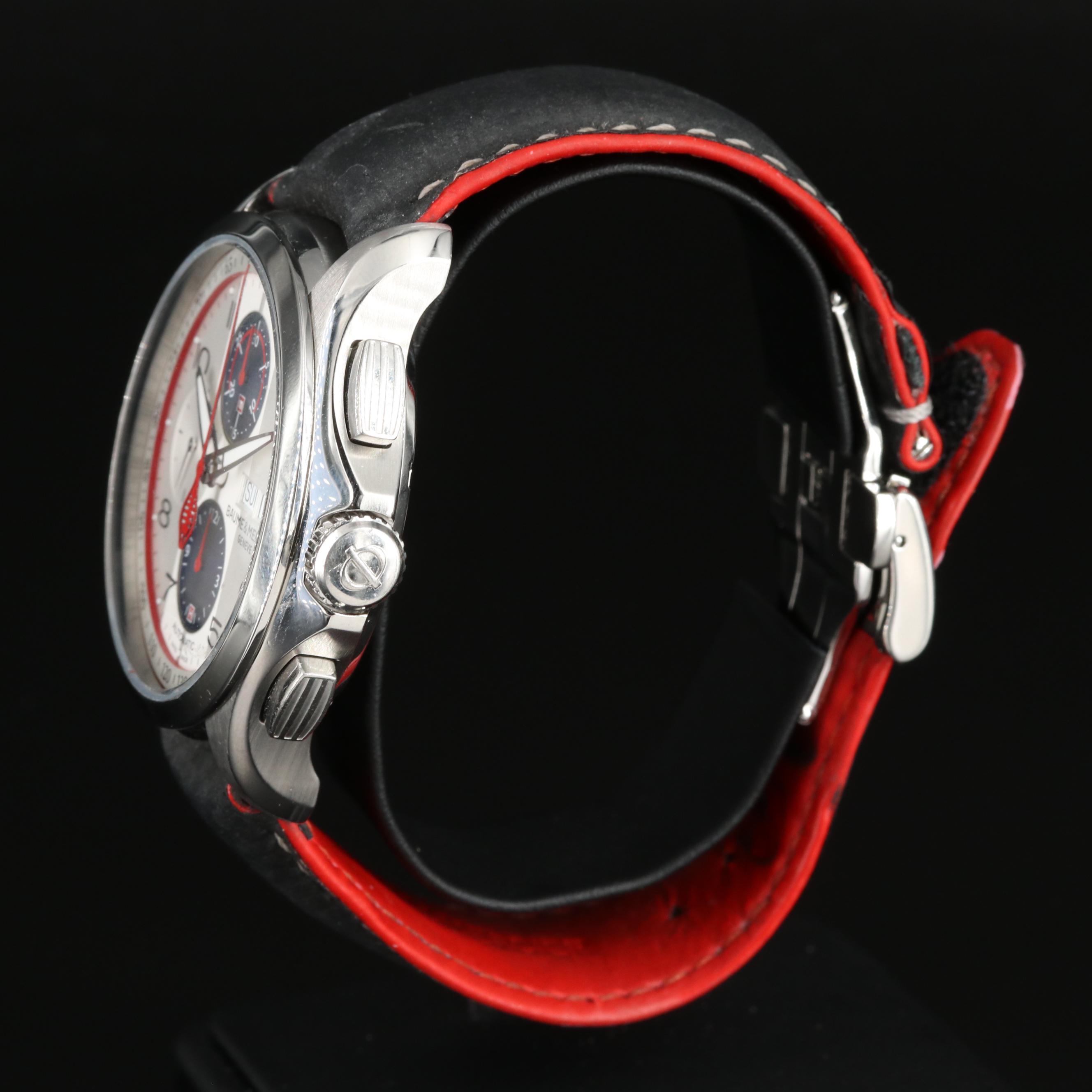 Baume & Mercier Clifton Shelby Cobra Chrono 46MM Steel Automatic Watch