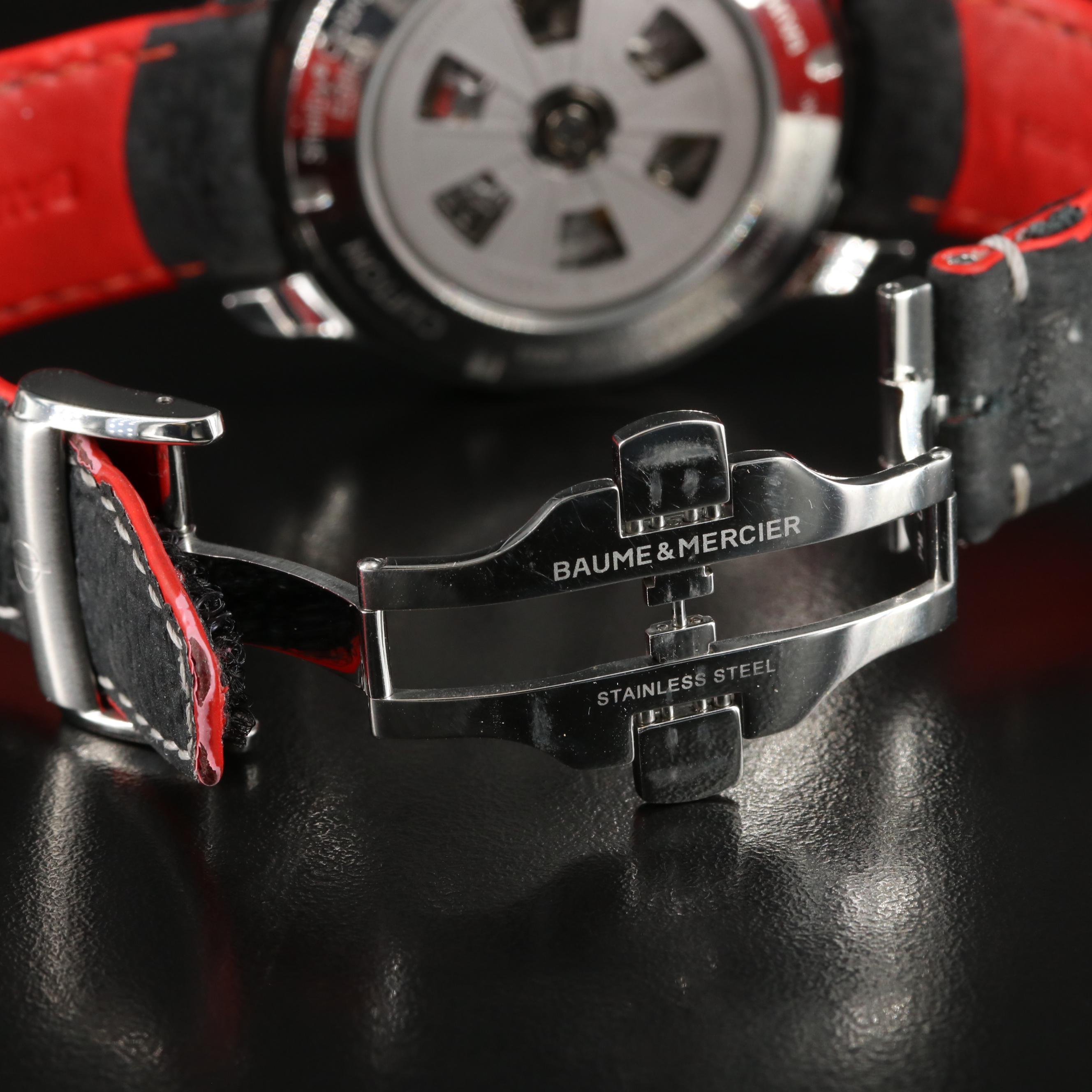 Baume & Mercier Clifton Shelby Cobra Chrono 46MM Steel Automatic Watch