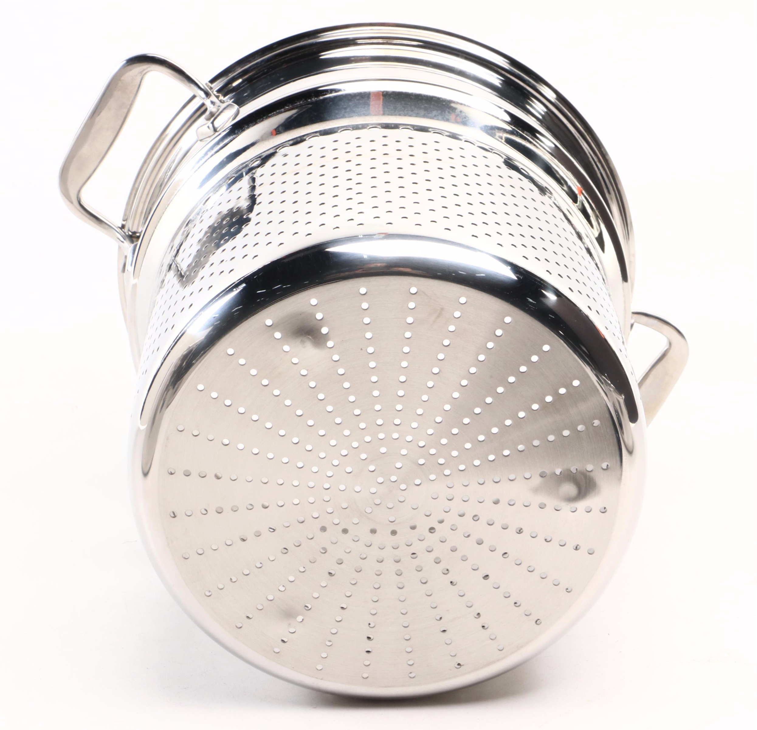 All-Clad Stainless Steel Pasta Pentola Stock Pot and More All-Clad Pots and Pans