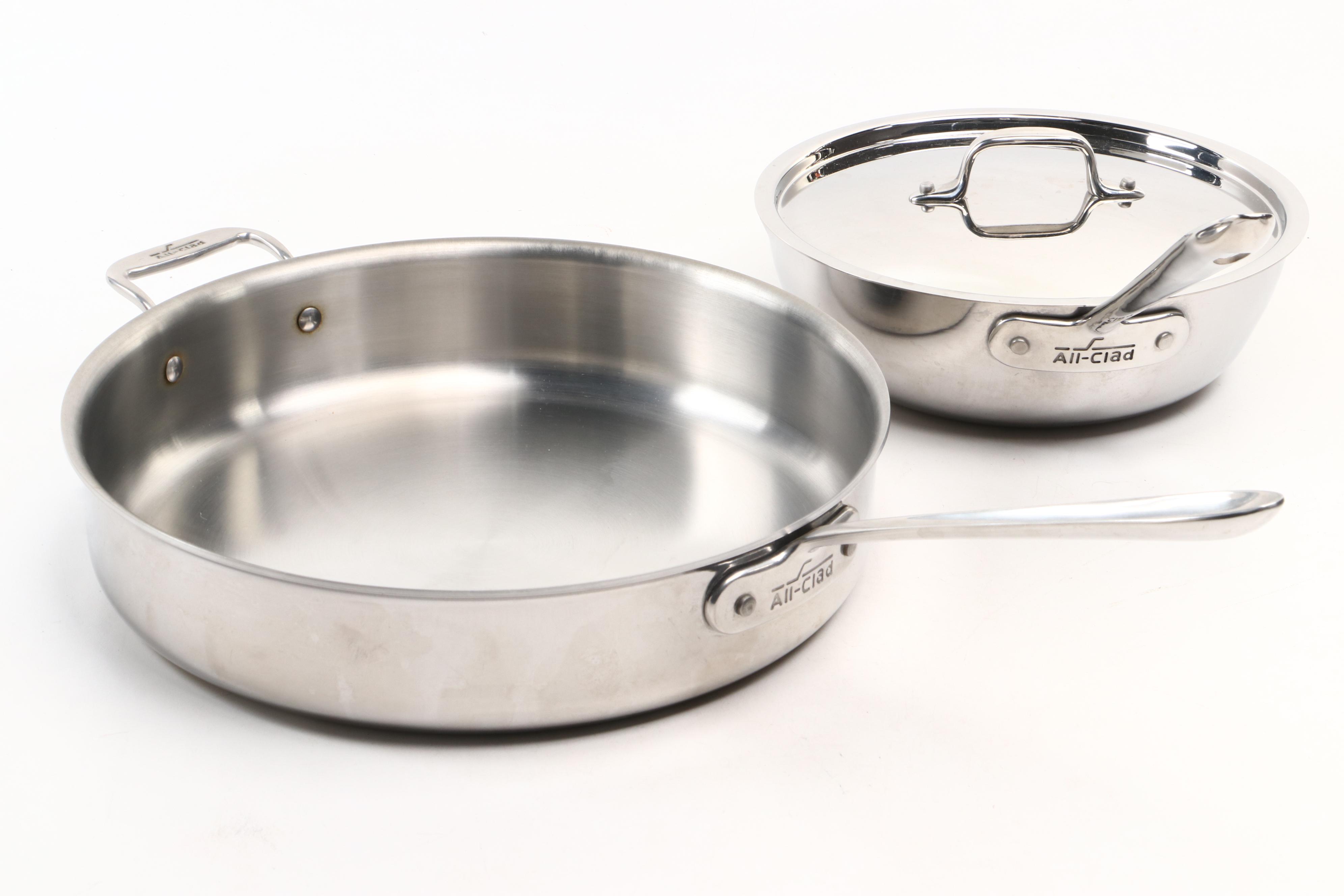 All-Clad Stainless Steel Pasta Pentola Stock Pot and More All-Clad Pots and Pans