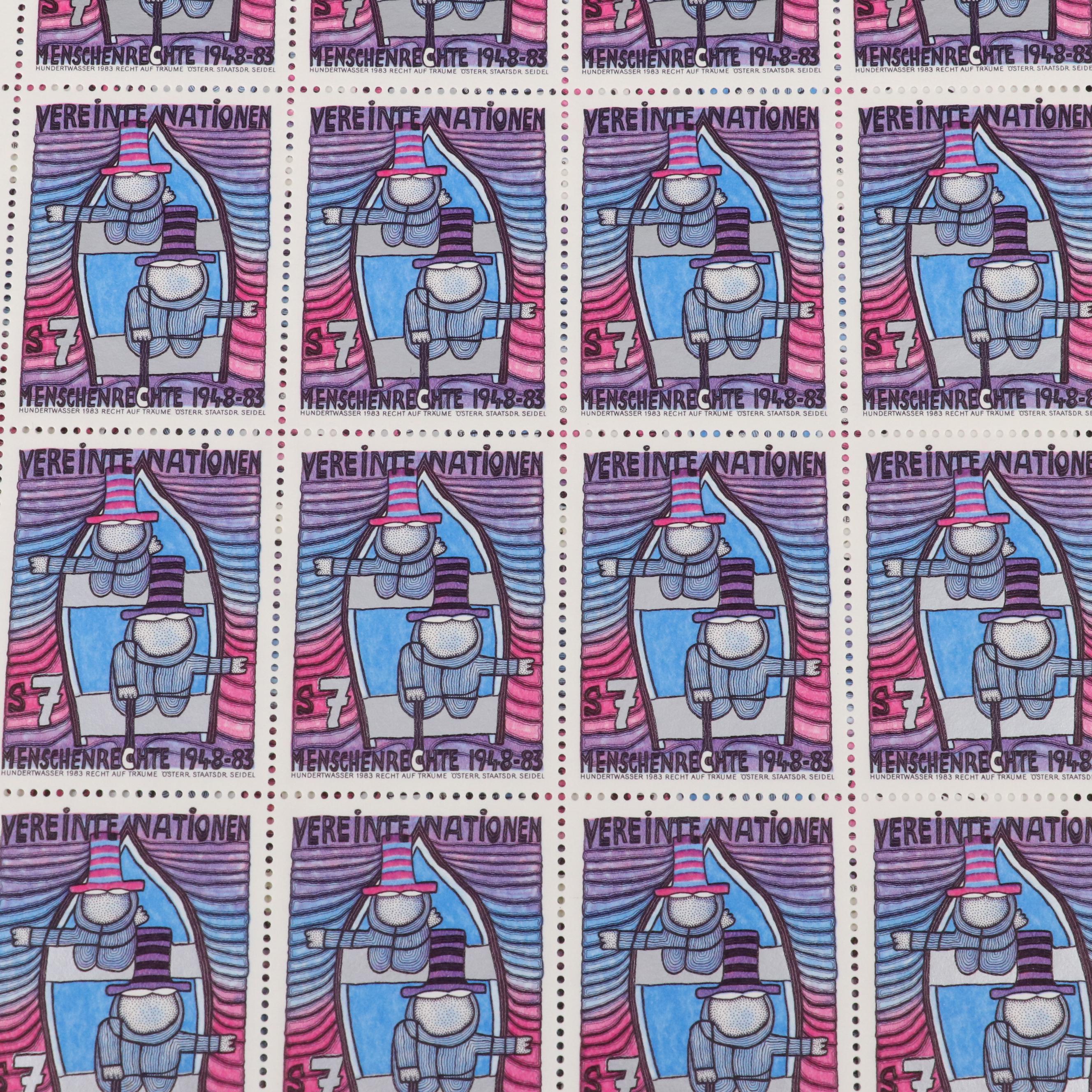 Assortment of Mint Condition United Nations Postage Stamps, 1990s to 2010s