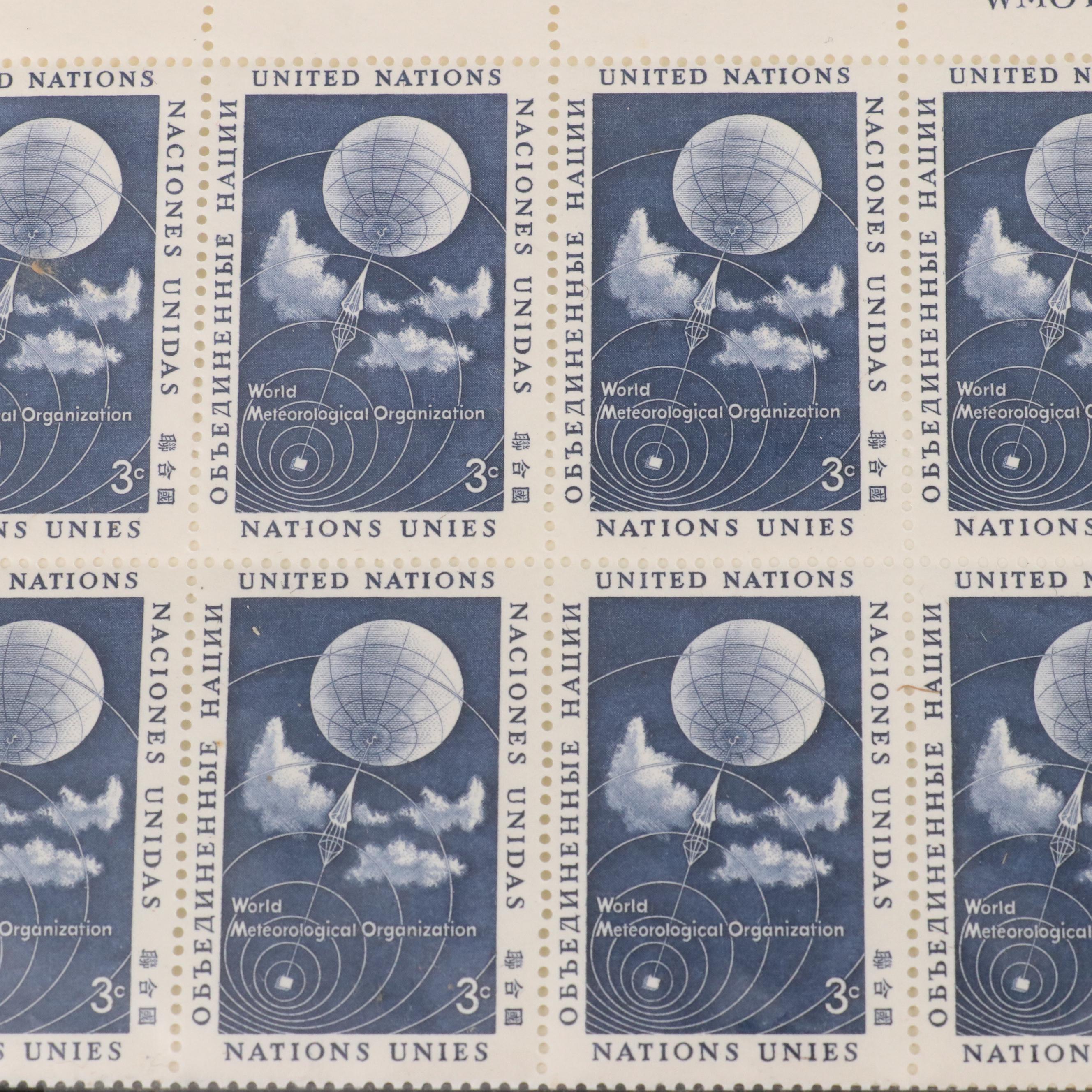 Assortment of Mint Condition United Nations Postage Stamps, 1990s to 2010s