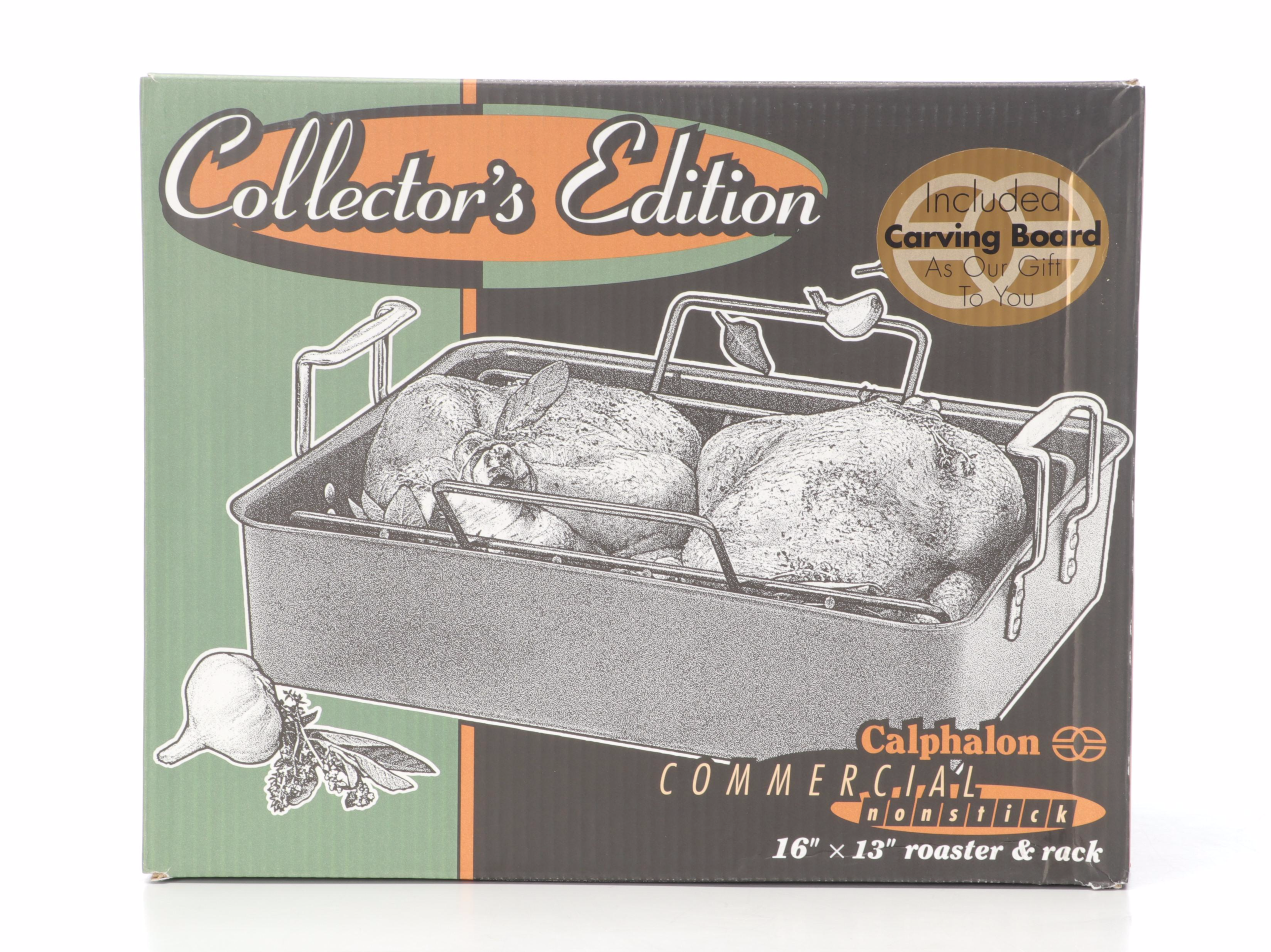 Calphalon Collector's Edition Commercial Nonstick Roaster and Rack