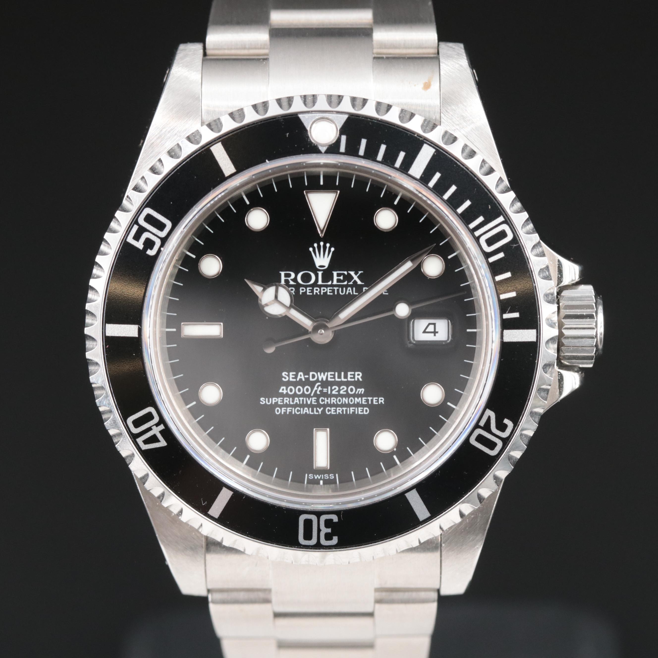 1999 Rolex Sea-Dweller Automatic Watch
