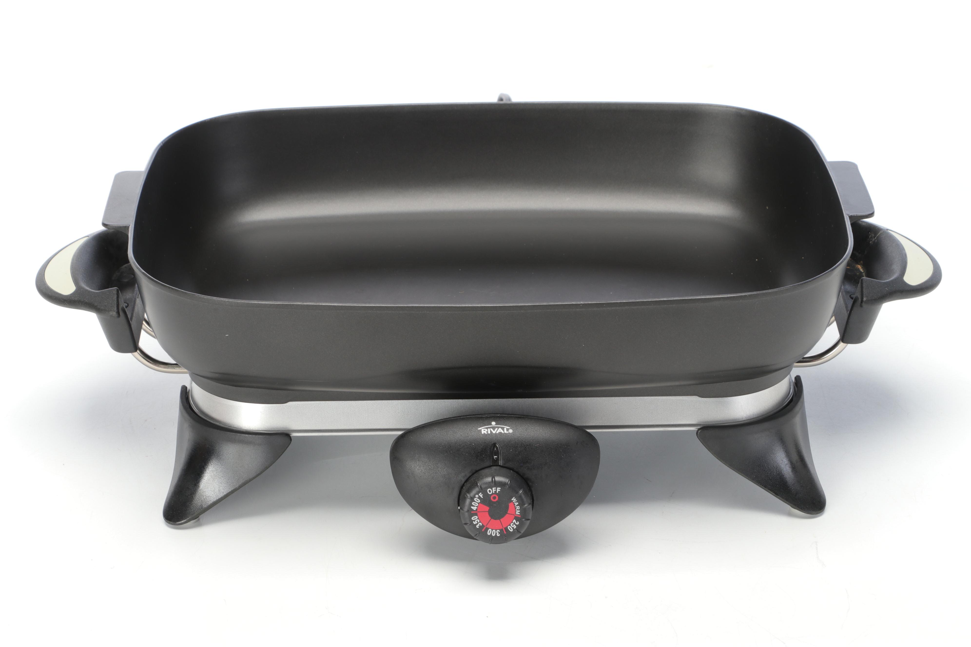 Rival Electric Skillet with Removable Pan