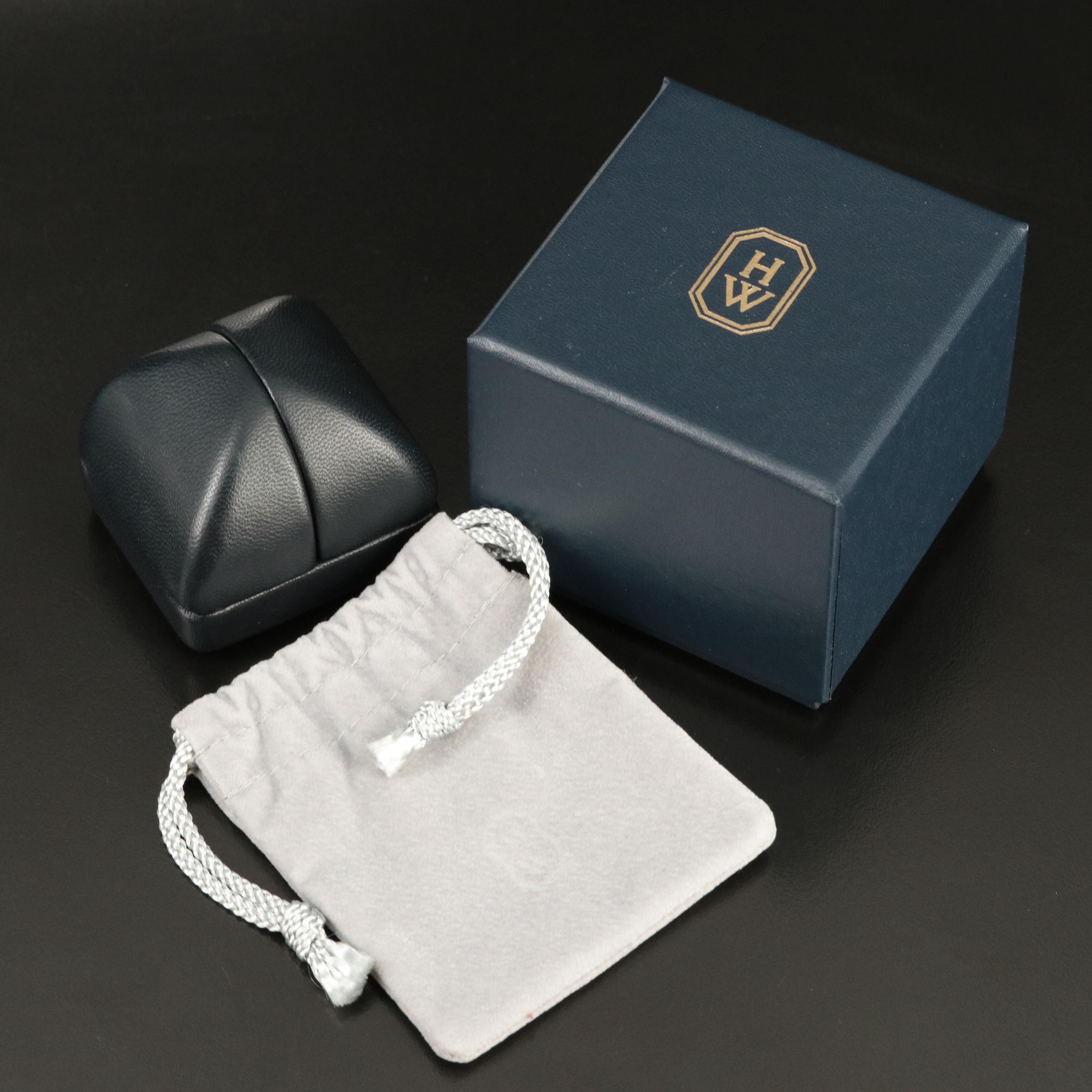 Harry Winston Platinum 3.73 CTW Diamond Ring with GIA Report