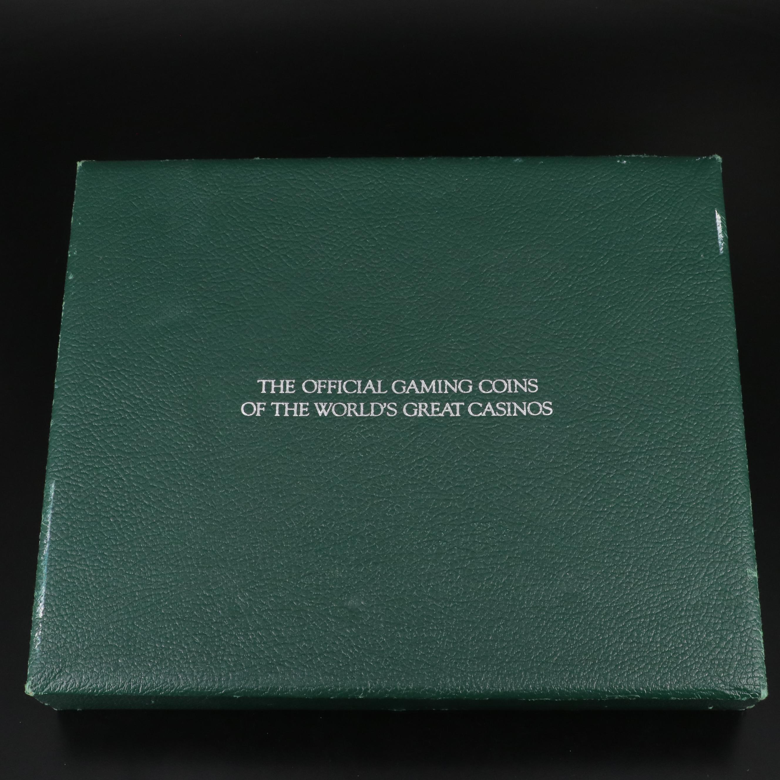 Franklin Mint "Official Gaming Coins of the World's Great Casinos" in Sterling