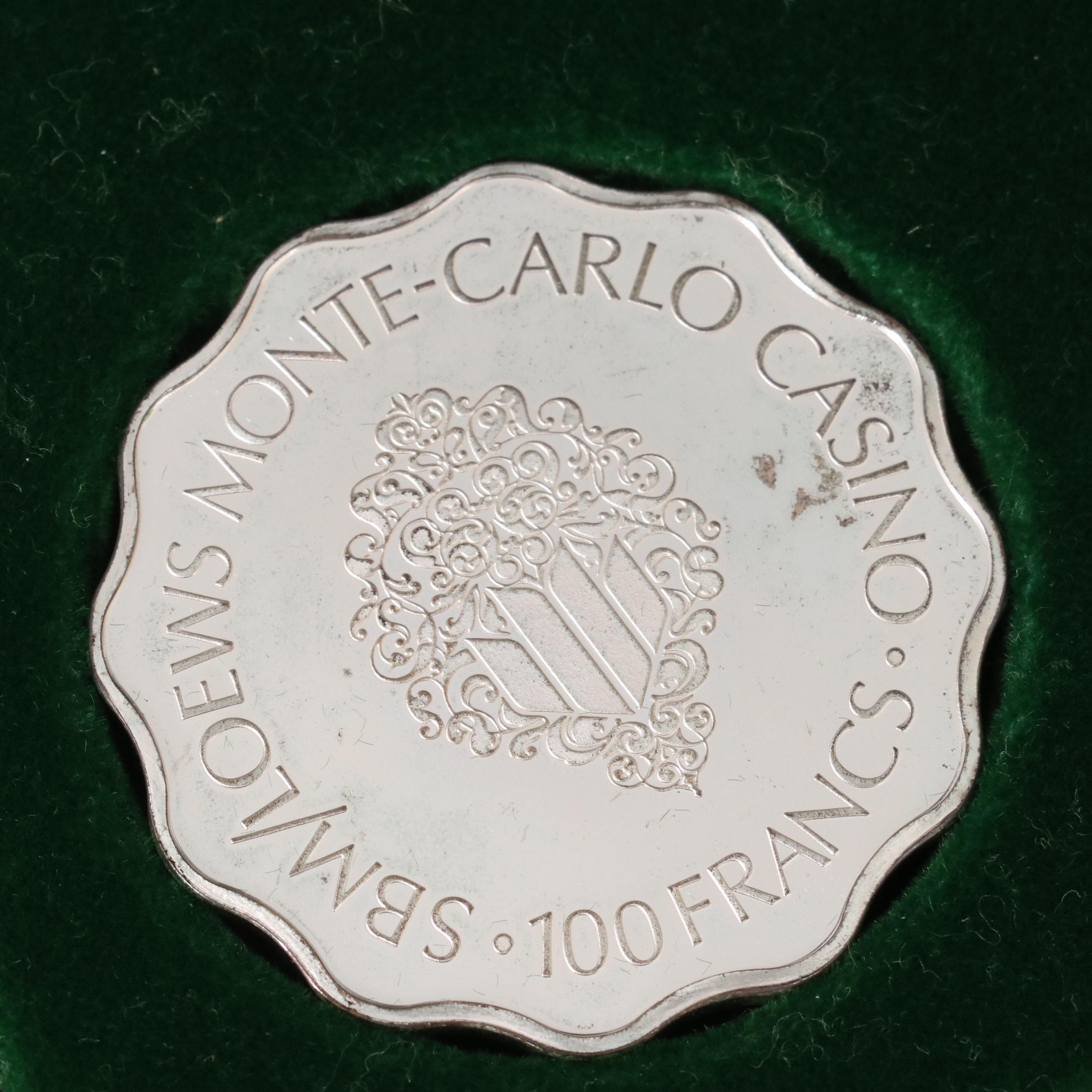 Franklin Mint "Official Gaming Coins of the World's Great Casinos" in Sterling