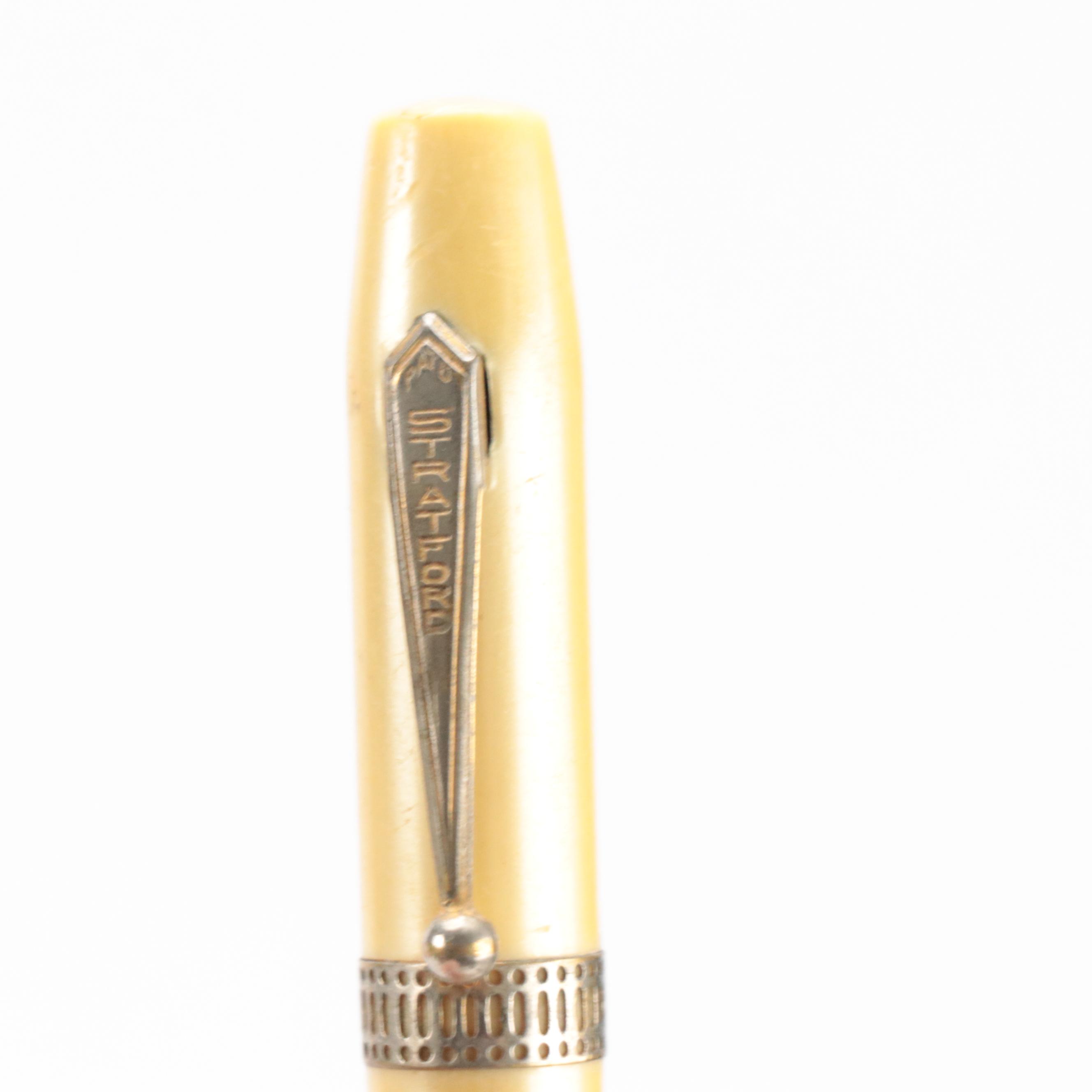 Parker "75 Cisele" Sterling Silver Ballpoint Pen with Other Pens and Pencils