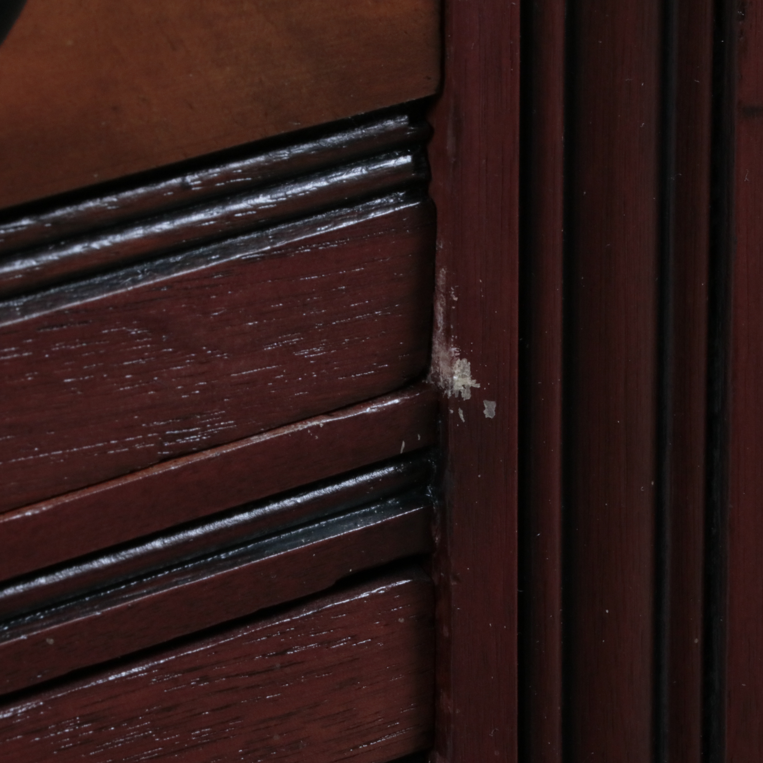 Victorian Walnut Hat Box Highboy Dresser