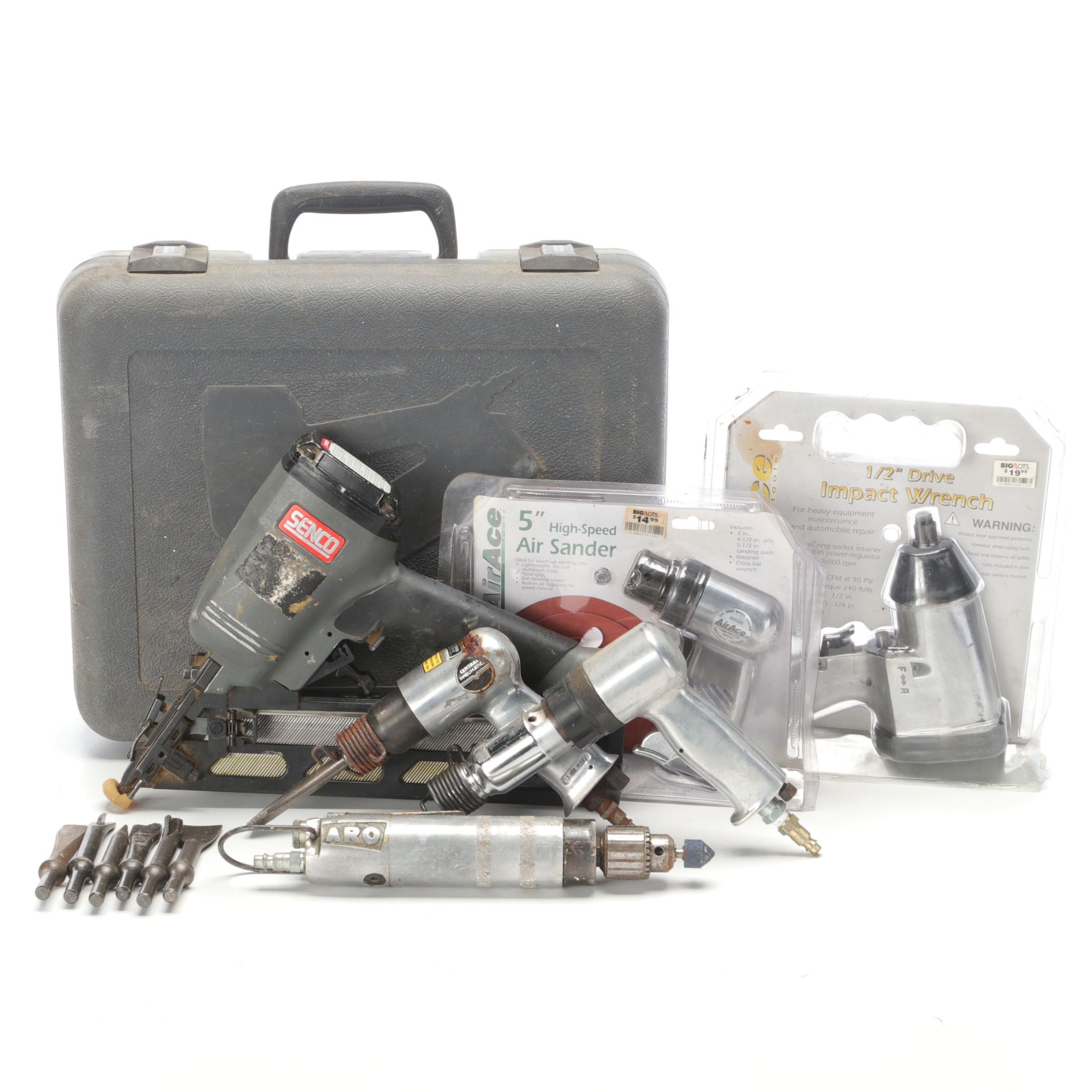 Senco Nail Gun, Buffalo and Other Pneumatic Powered Tools and More