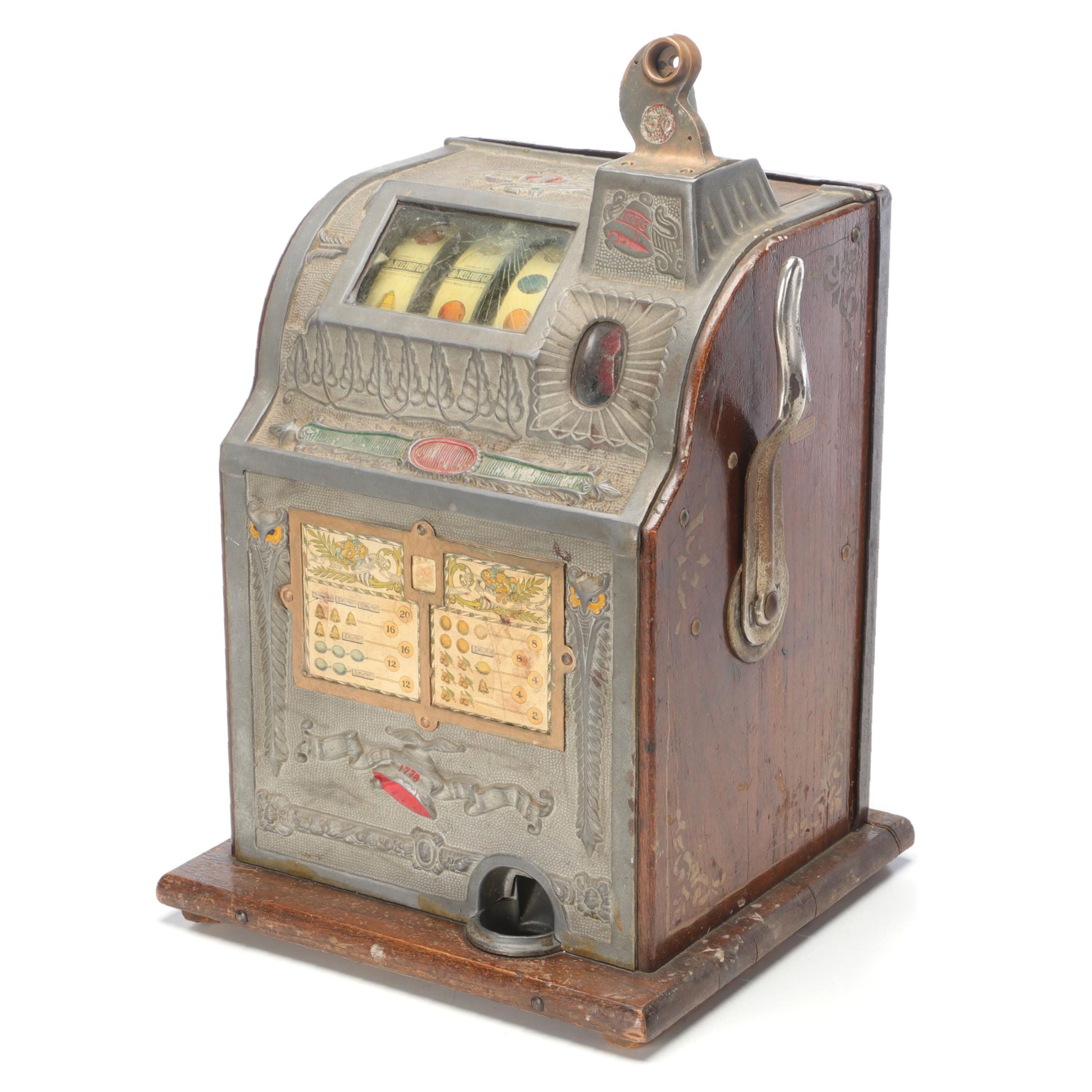 Mills Novelty Co. "1776" 5-Cent Slot Machine, Early to Mid 20th Century