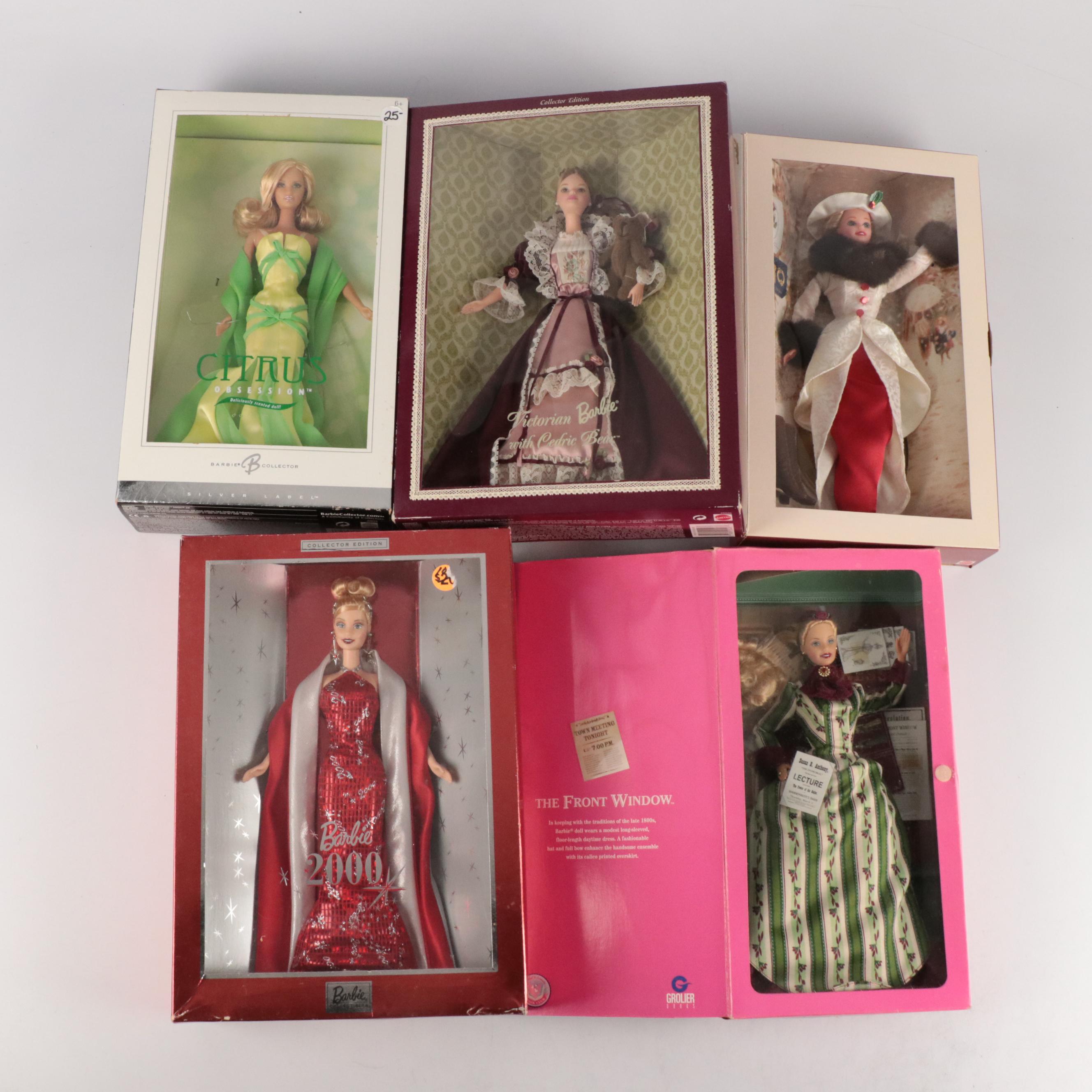 Mattel Collectors Edition "Citrus Obsession Barbie" and More Barbie Dolls