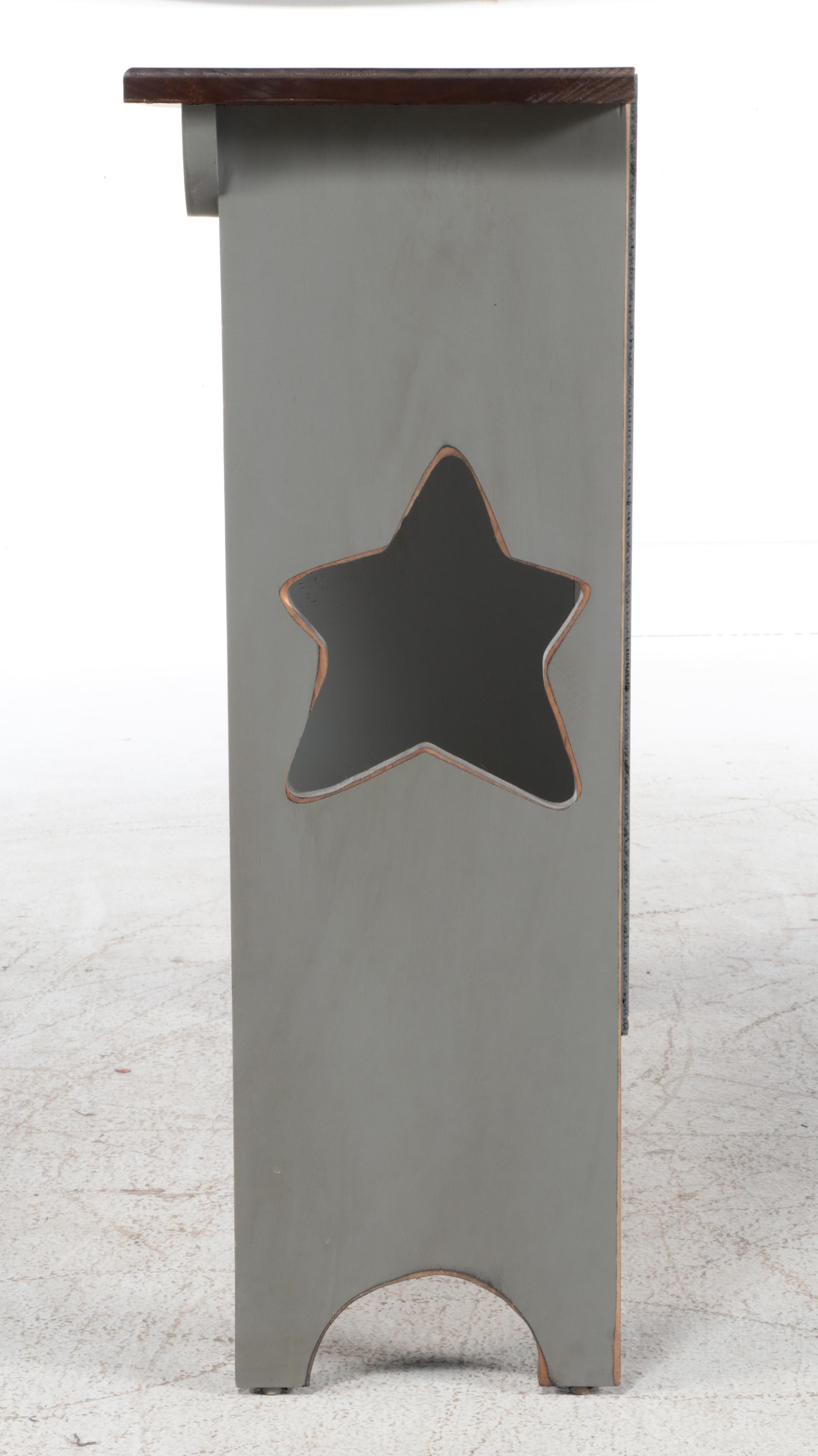 Country Style Painted Pine Console Table