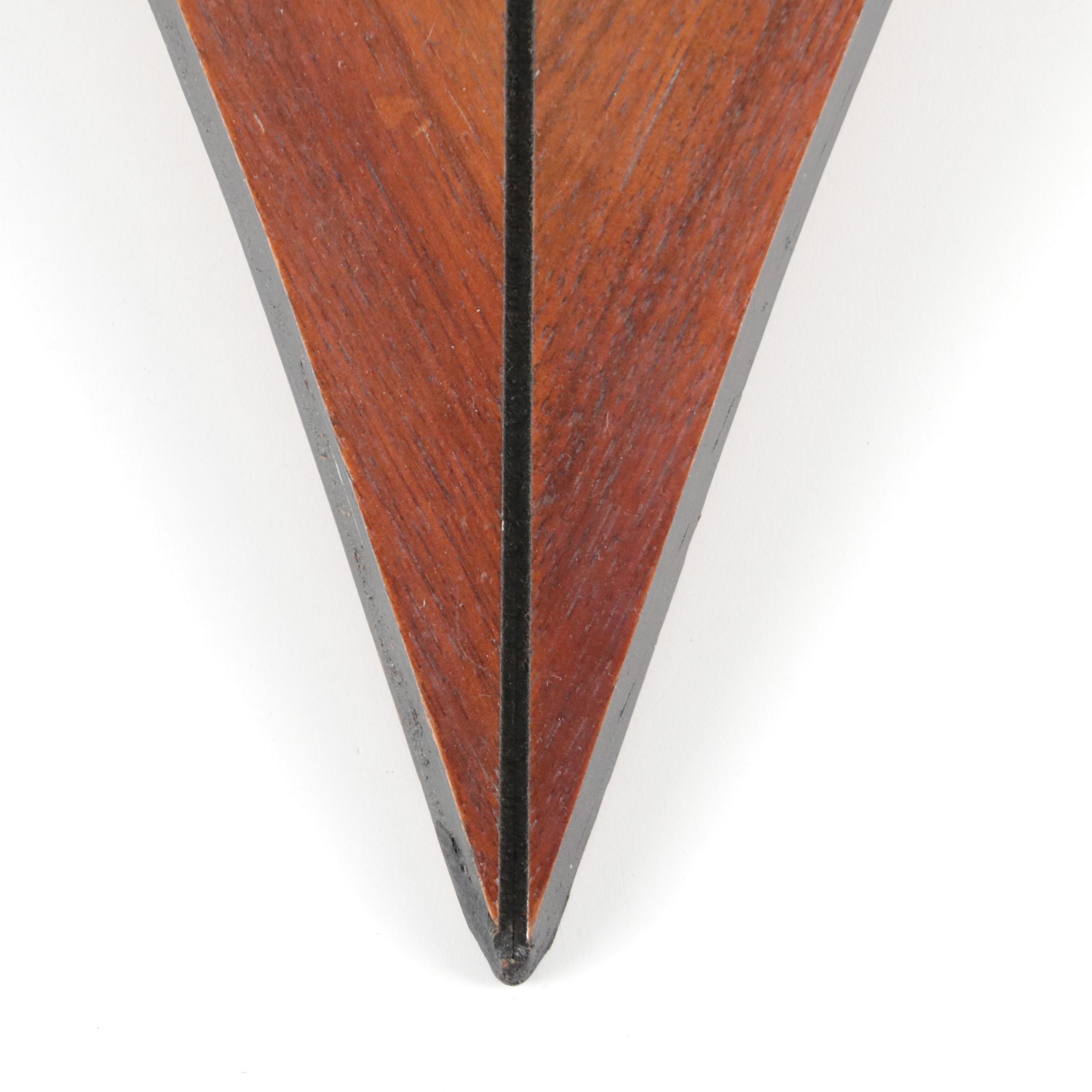 Mid Century Modern Starburst Wall Clock