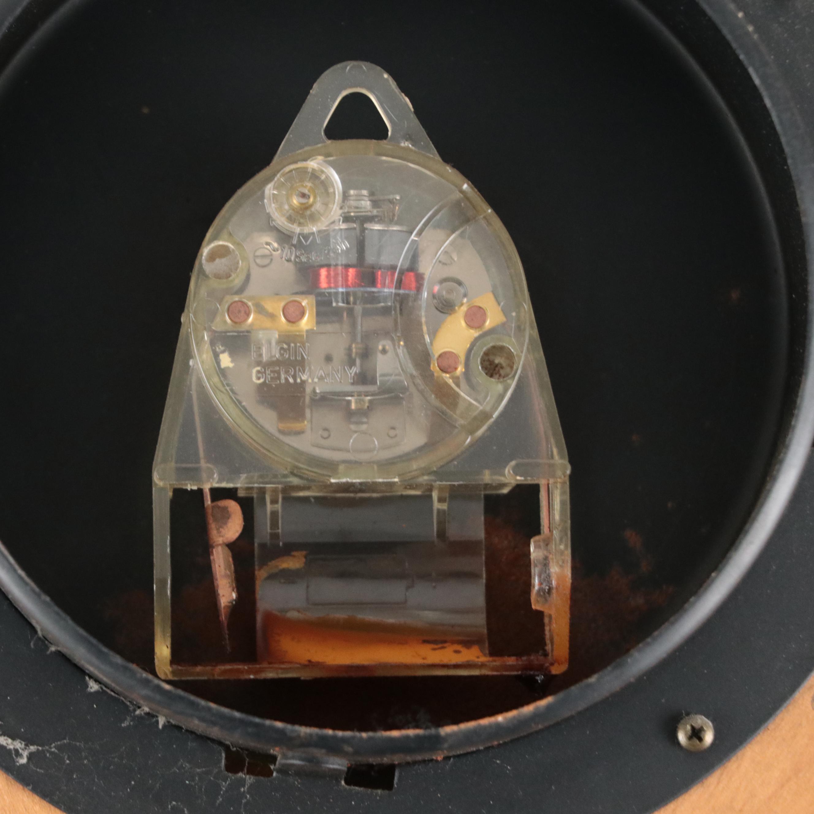 Mid Century Modern Starburst Wall Clock