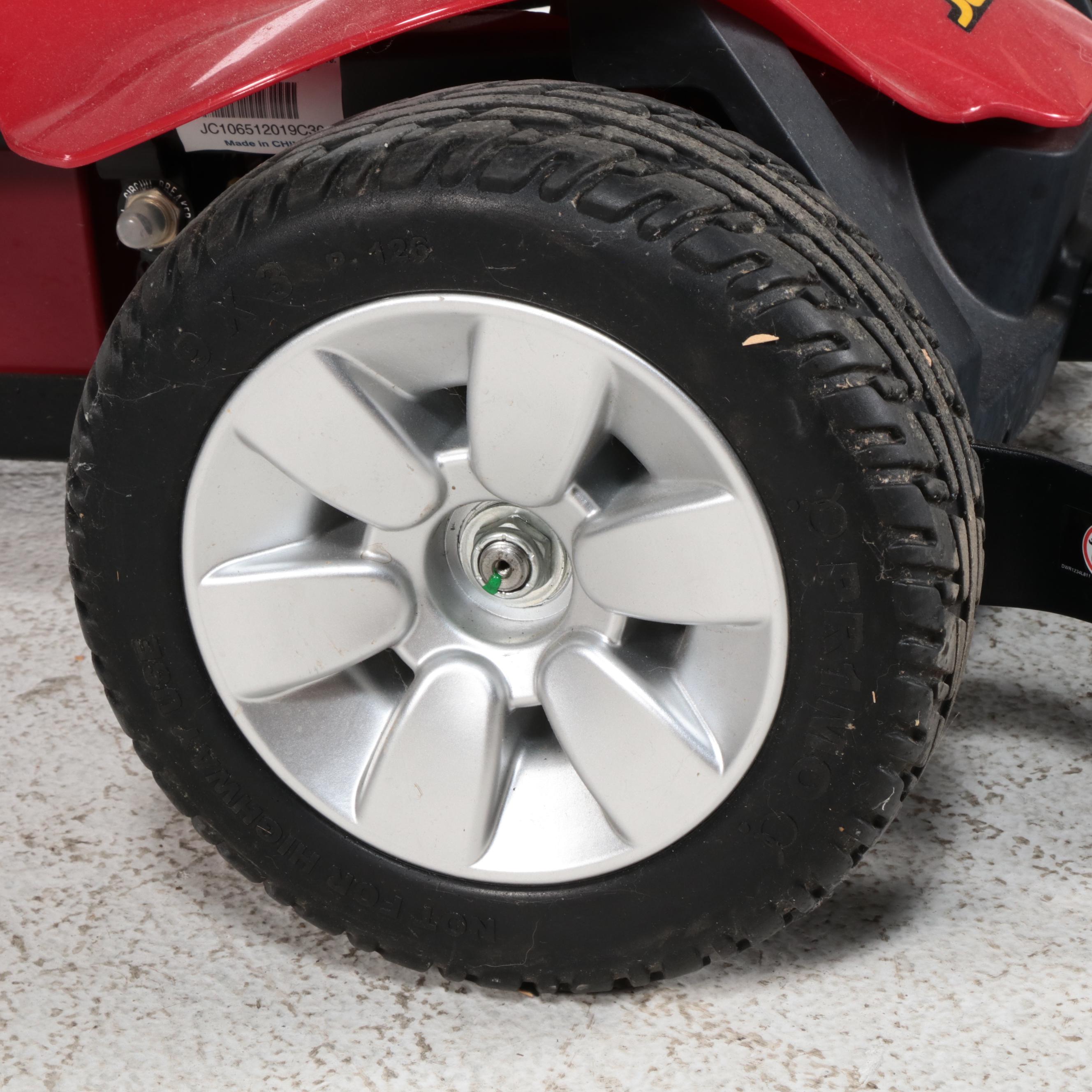 Jazzy Elite ES Electric Mobility Scooter With Charging Cord