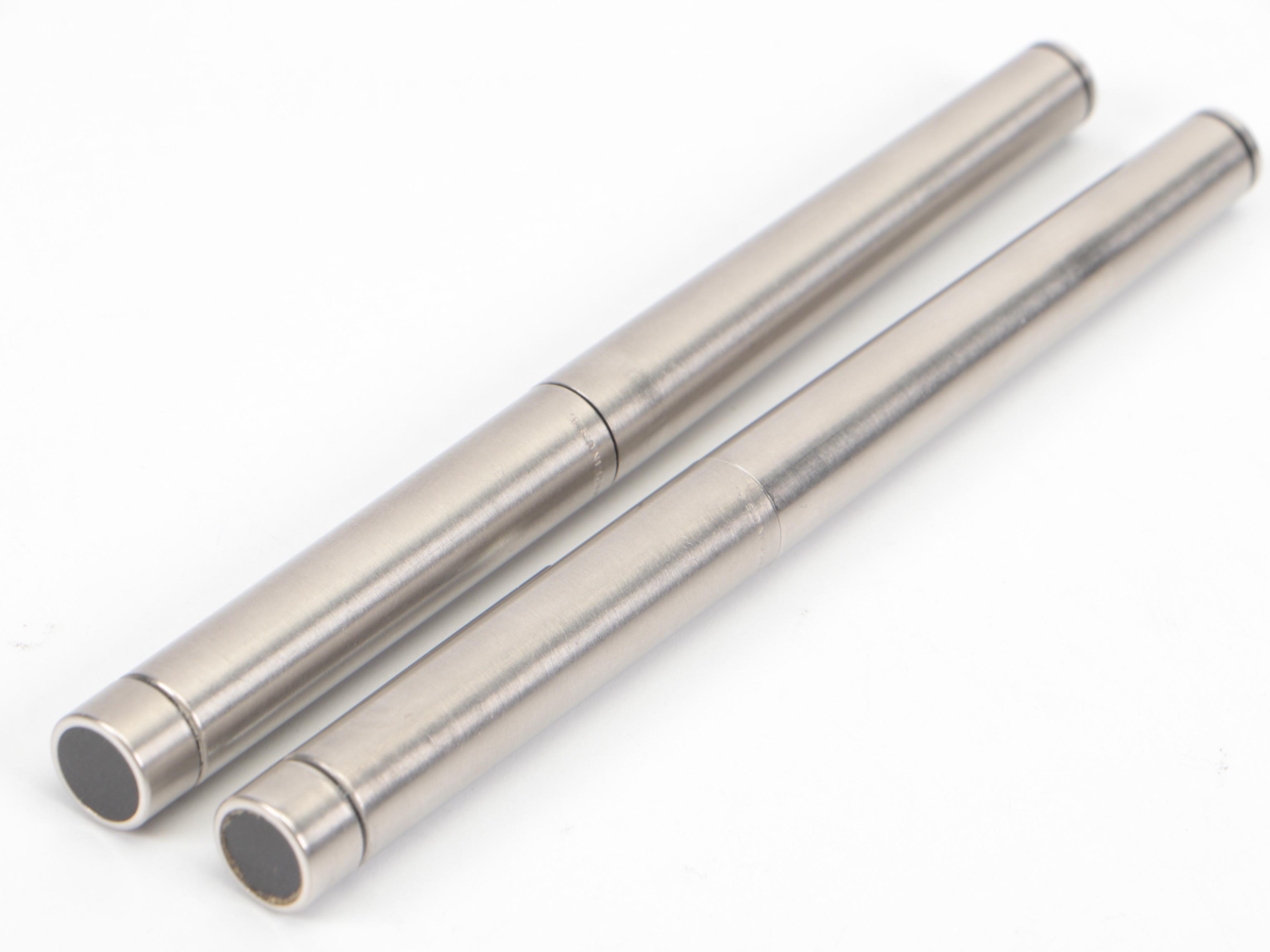 Sheaffer "Targa" Steel Rollerball and Fountain Pens, Late 20th Century