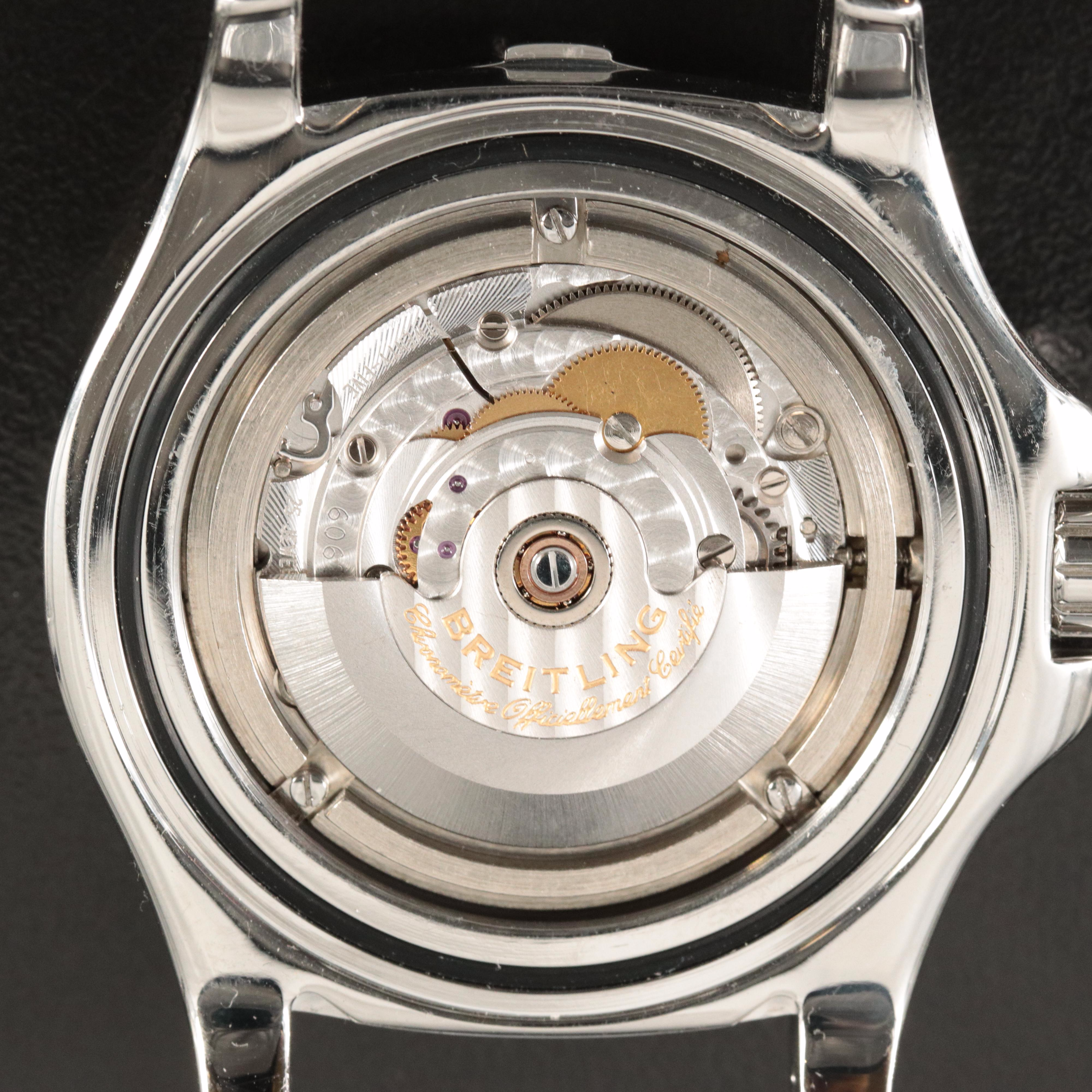 Breitling Superocean Steelfish X-Plus 44MM Black Steel Automatic Watch