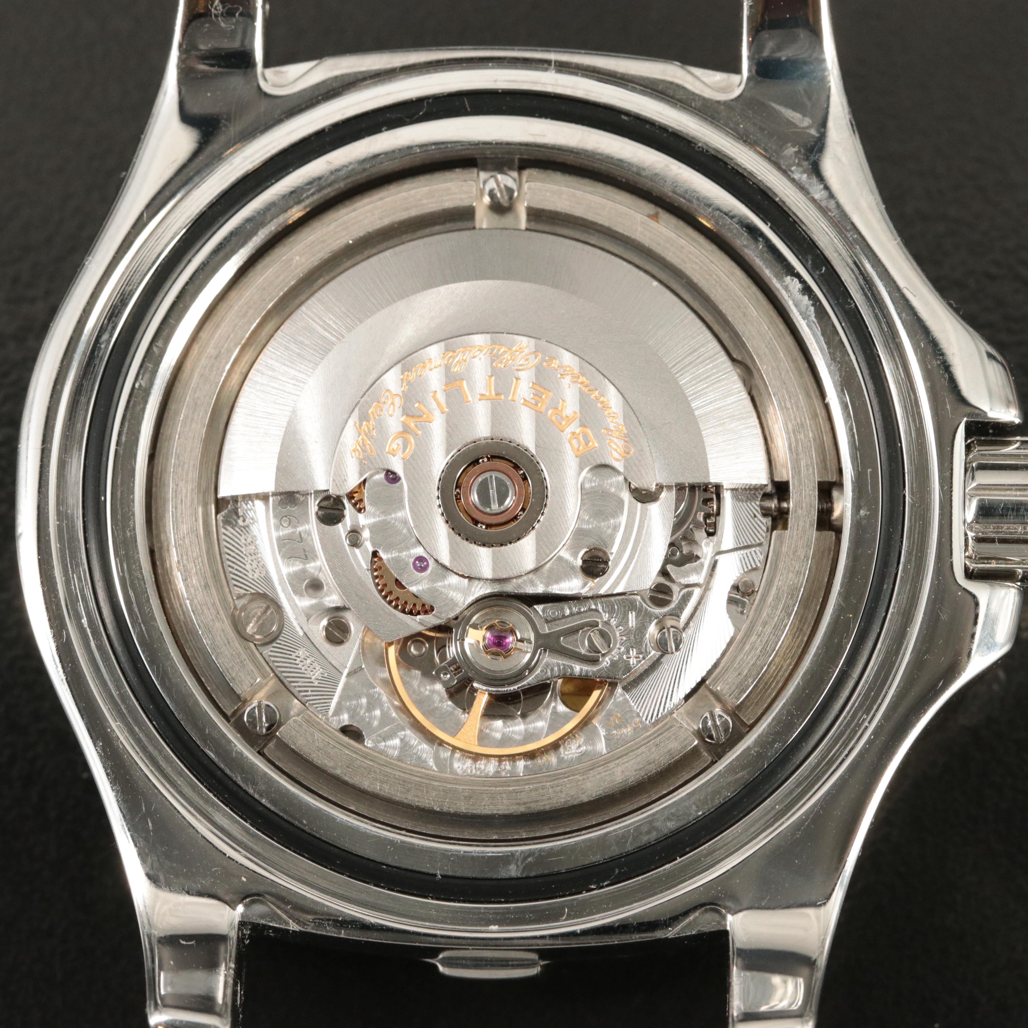 Breitling Superocean Steelfish X-Plus 44MM Black Steel Automatic Watch