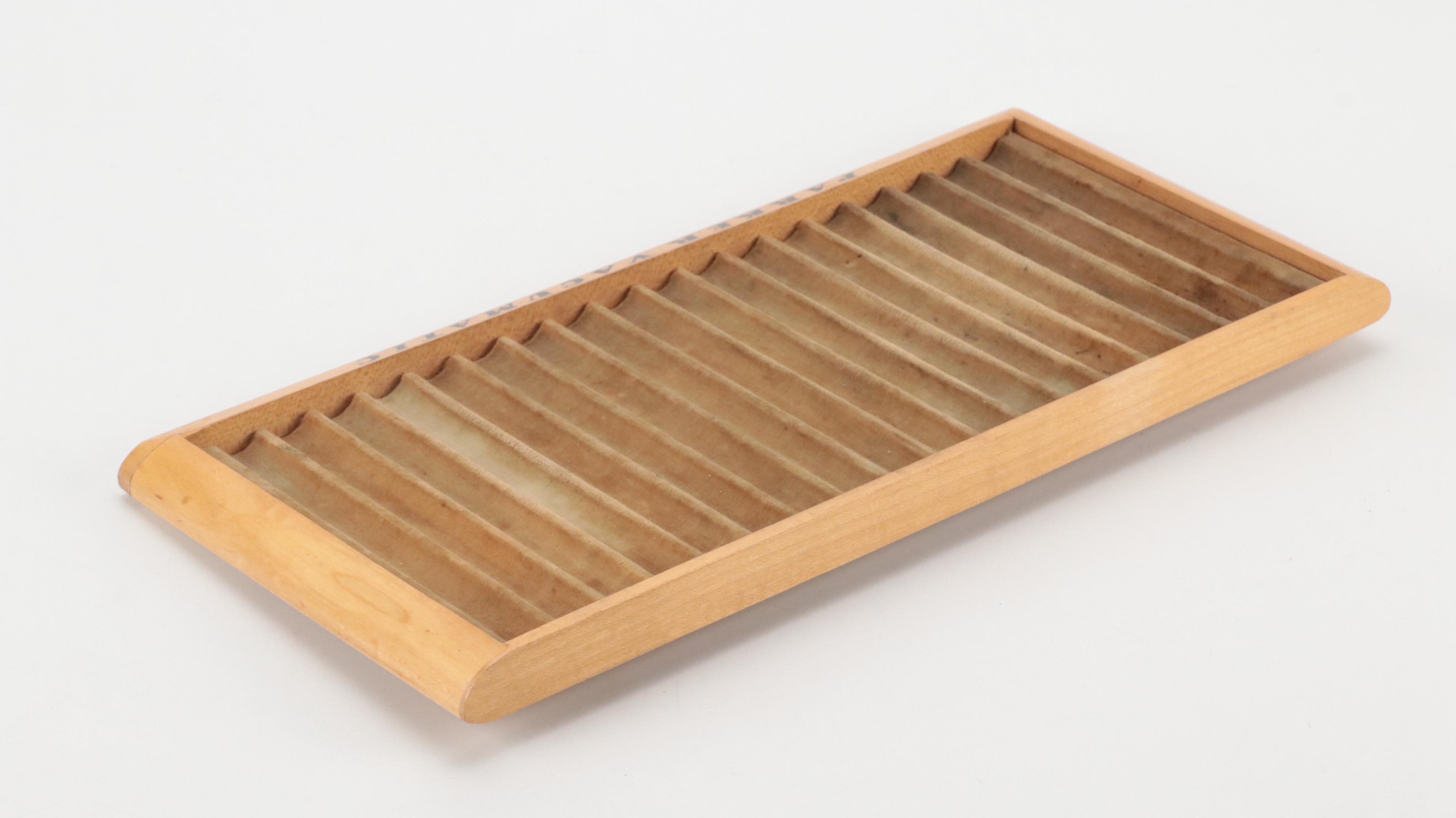 Parker Vacumatic no. 395 Wooden Pen Display, Mid-20th Century