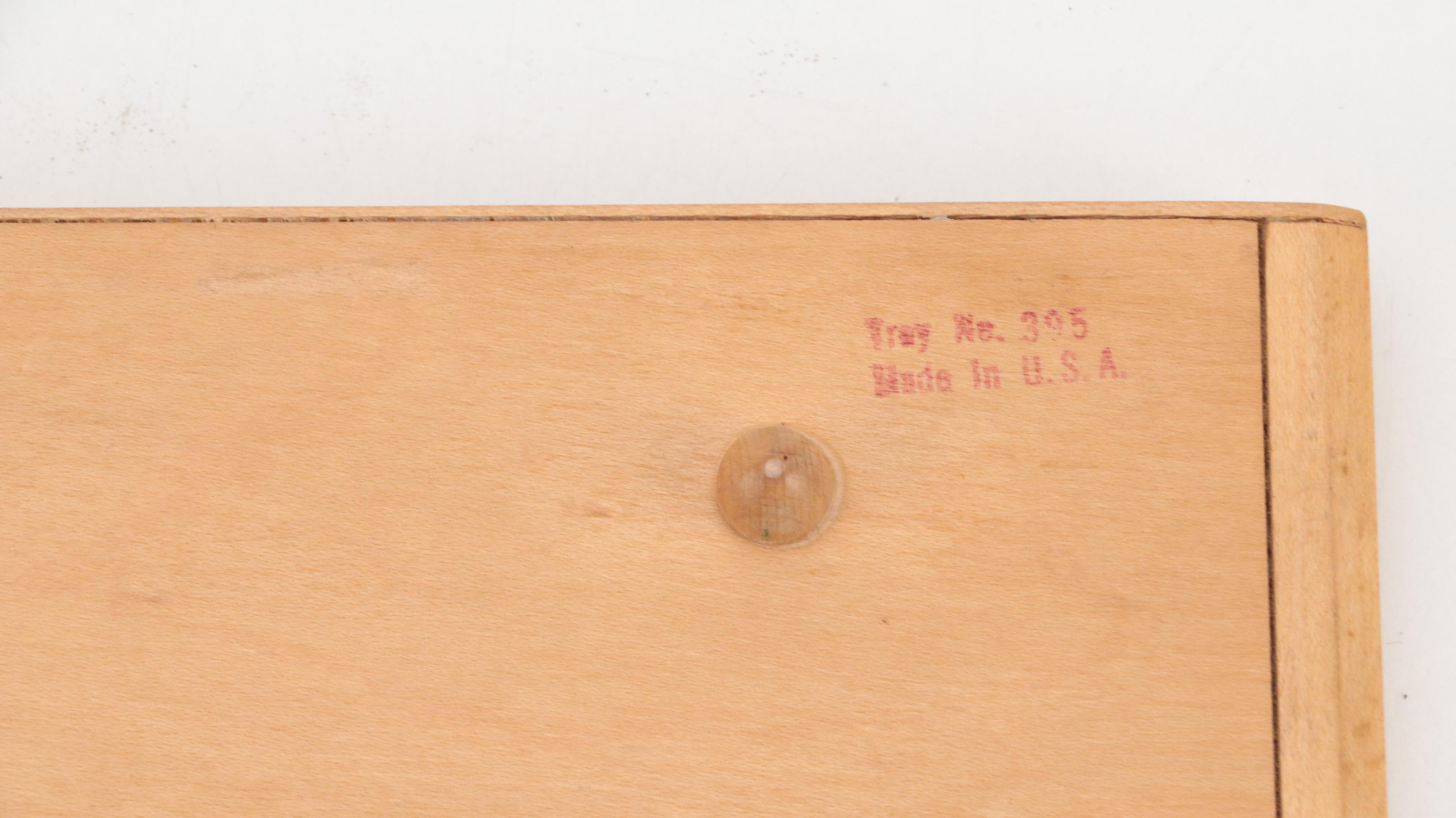 Parker Vacumatic no. 395 Wooden Pen Display, Mid-20th Century