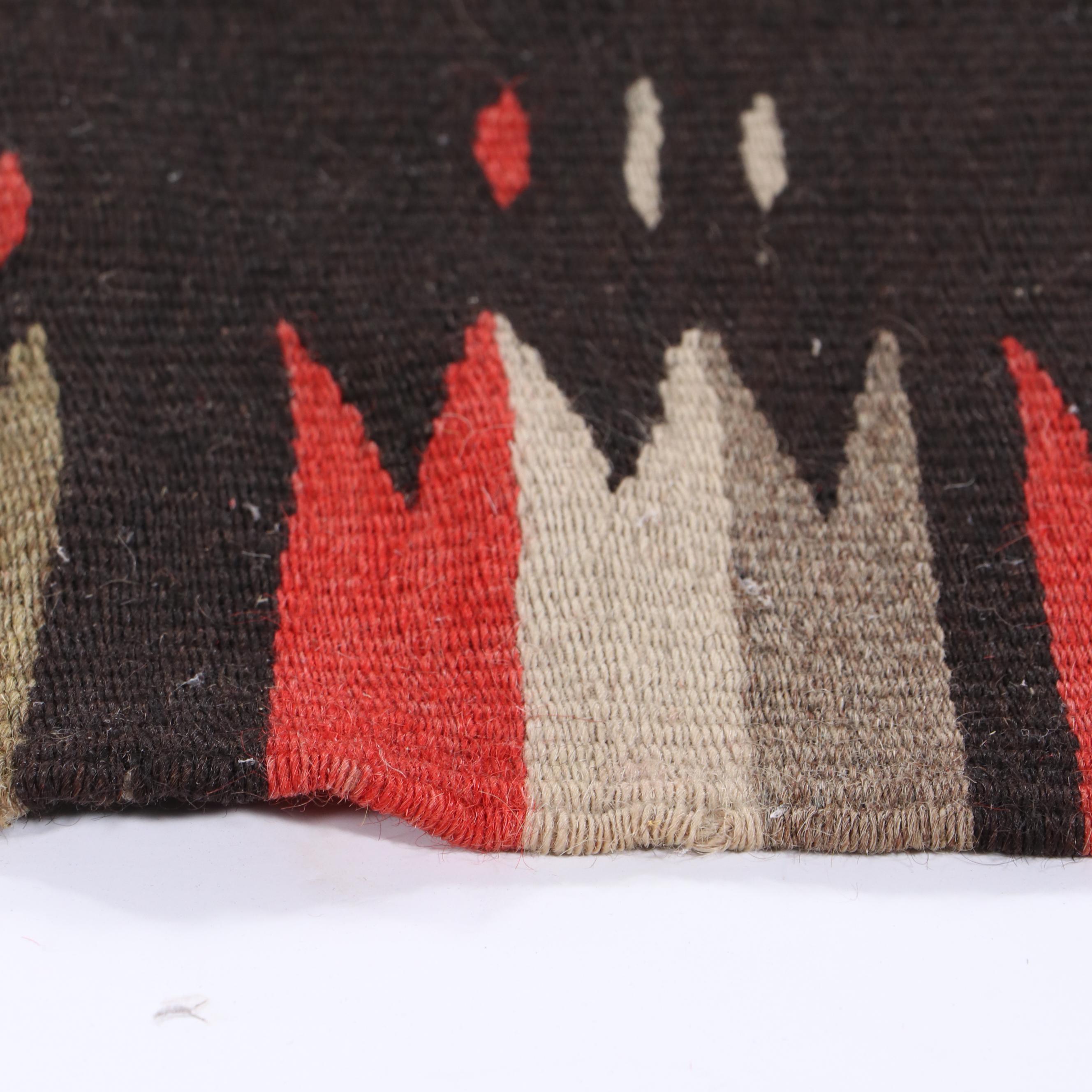 2'7 x 5'4 Handwoven Mexican Oaxaca Pictorial Accent Rug