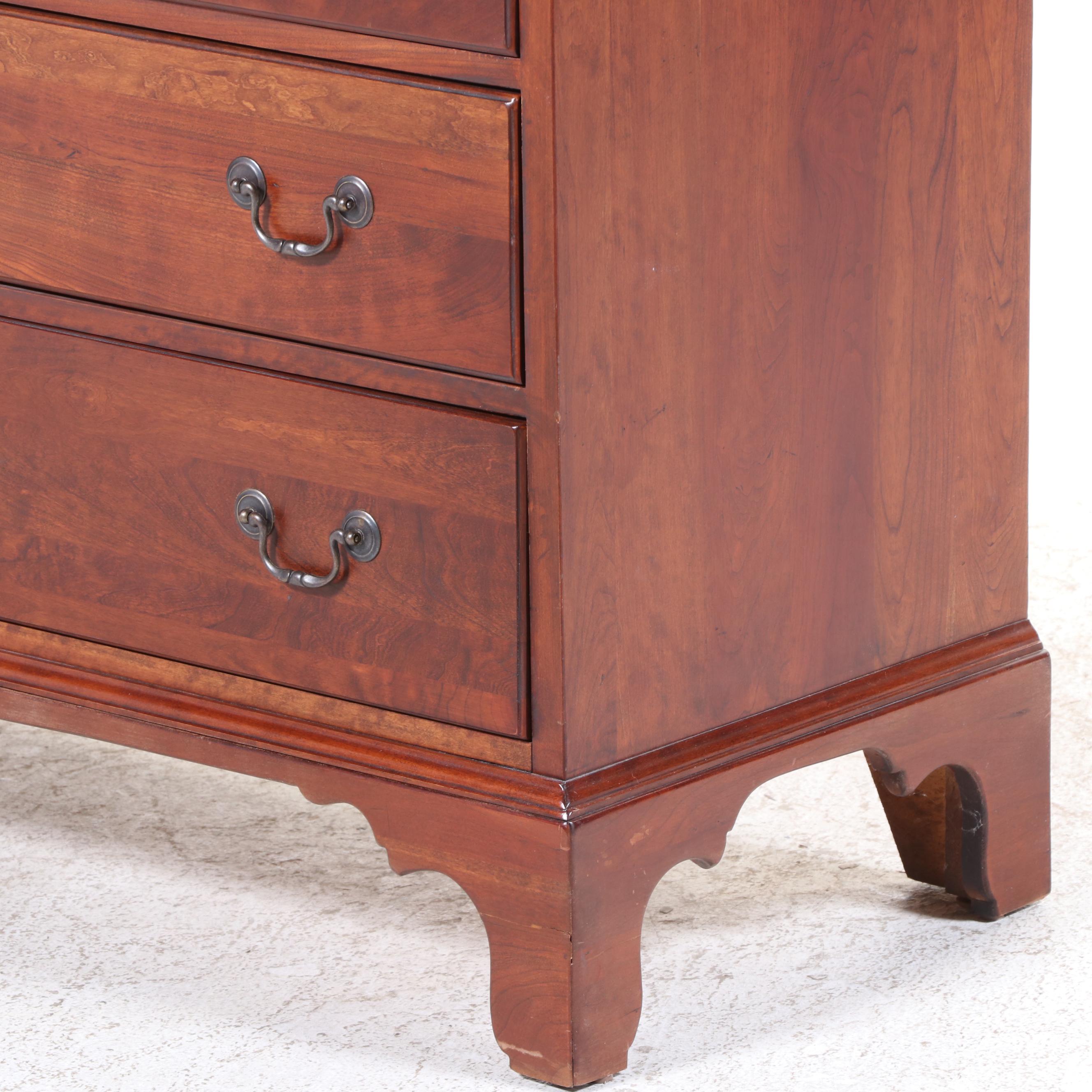 Bob Timberlake for Lexington Chippendale Style Cherrywood Eight-Drawer Chest