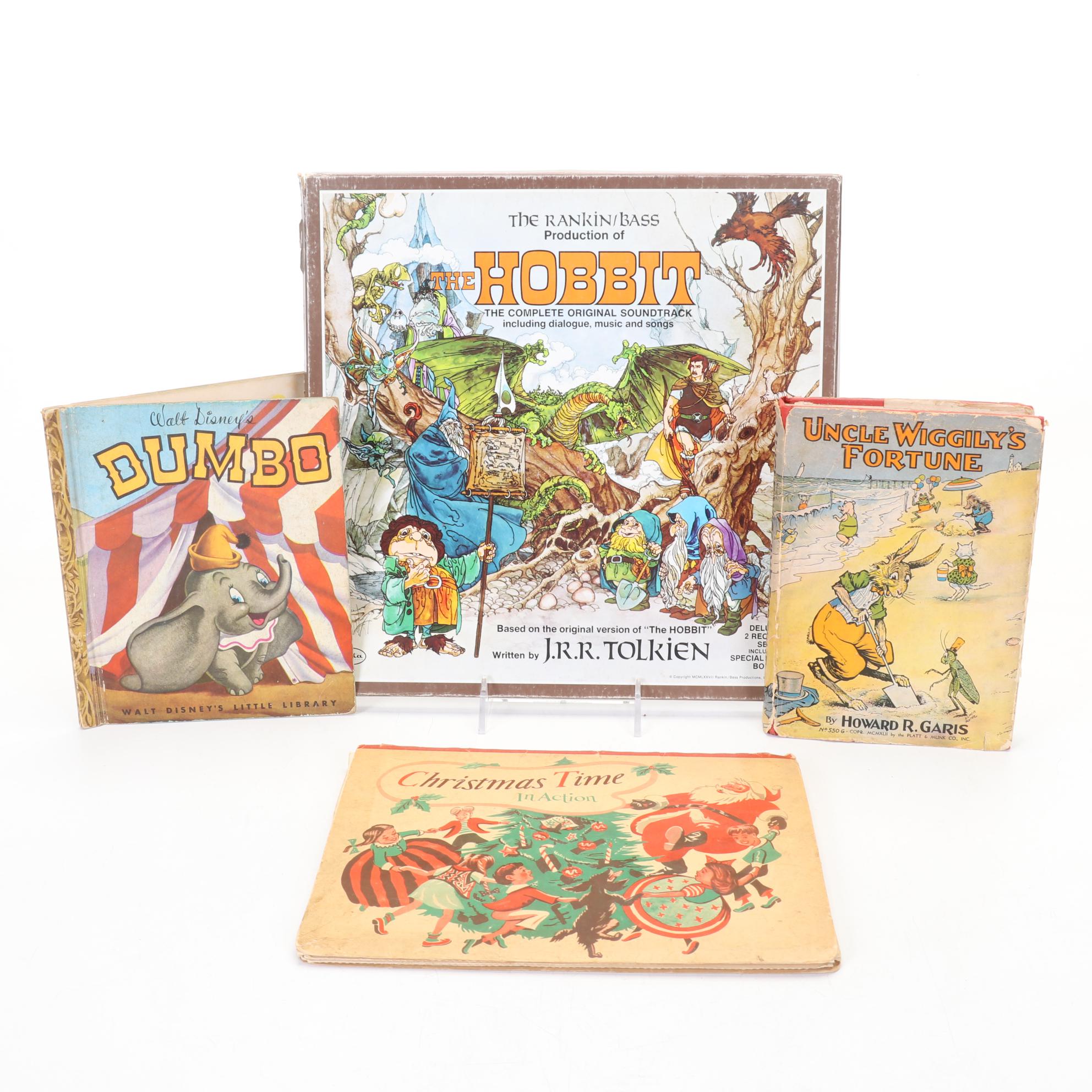 Rankin/Bass "The Hobbit" Vinyl Soundtrack and Children's Books