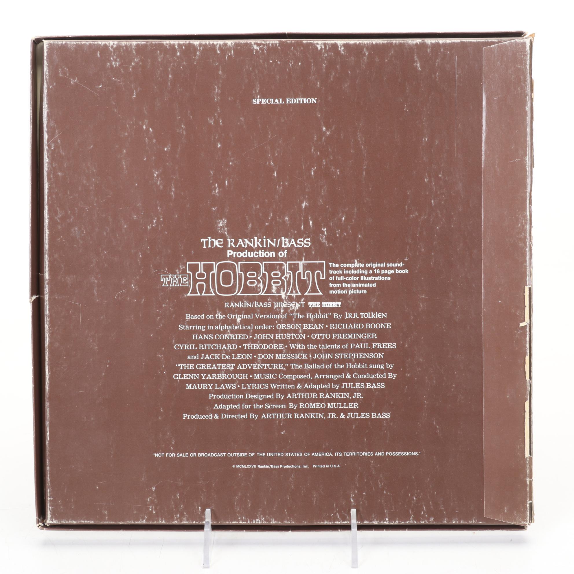 Rankin/Bass "The Hobbit" Vinyl Soundtrack and Children's Books