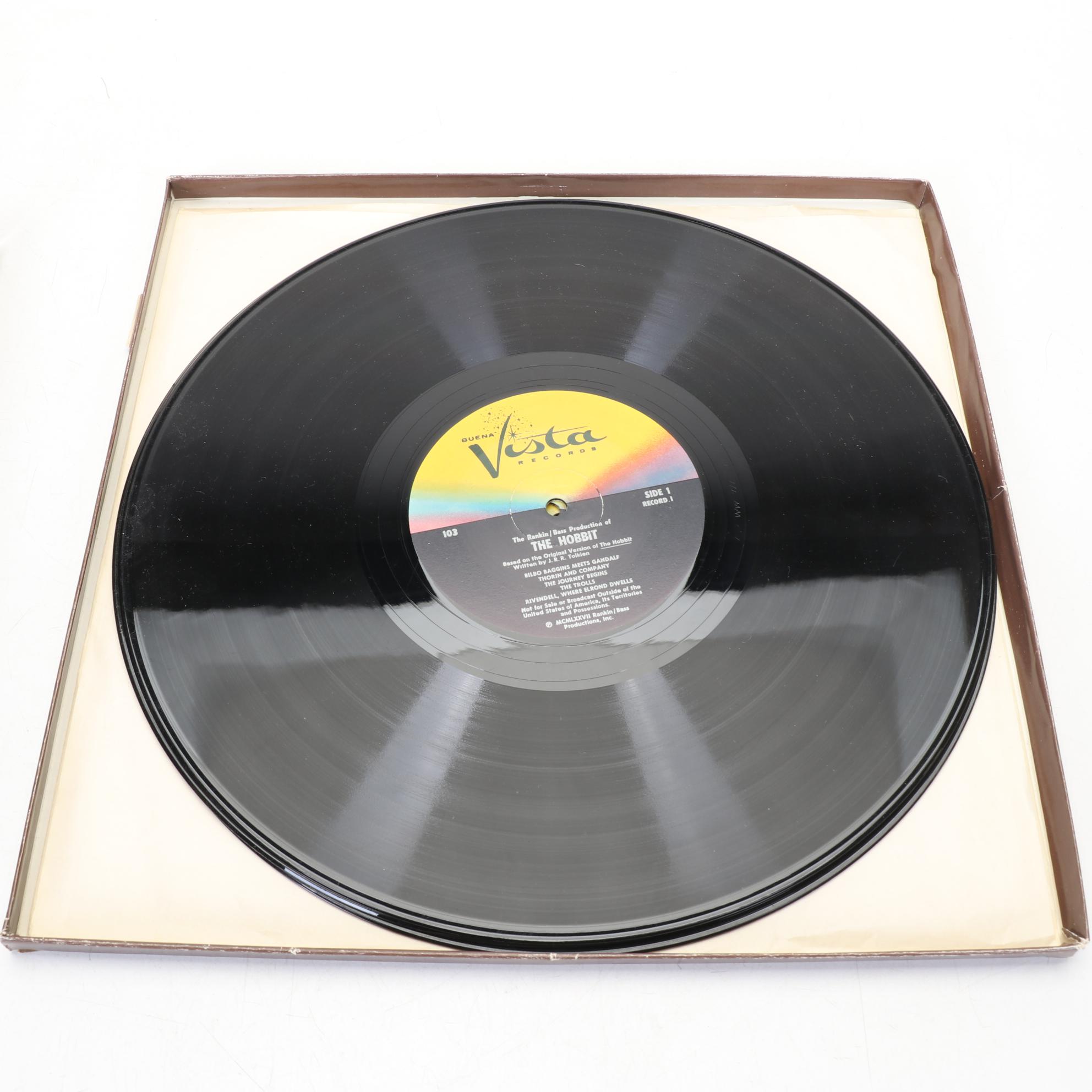 Rankin/Bass "The Hobbit" Vinyl Soundtrack and Children's Books