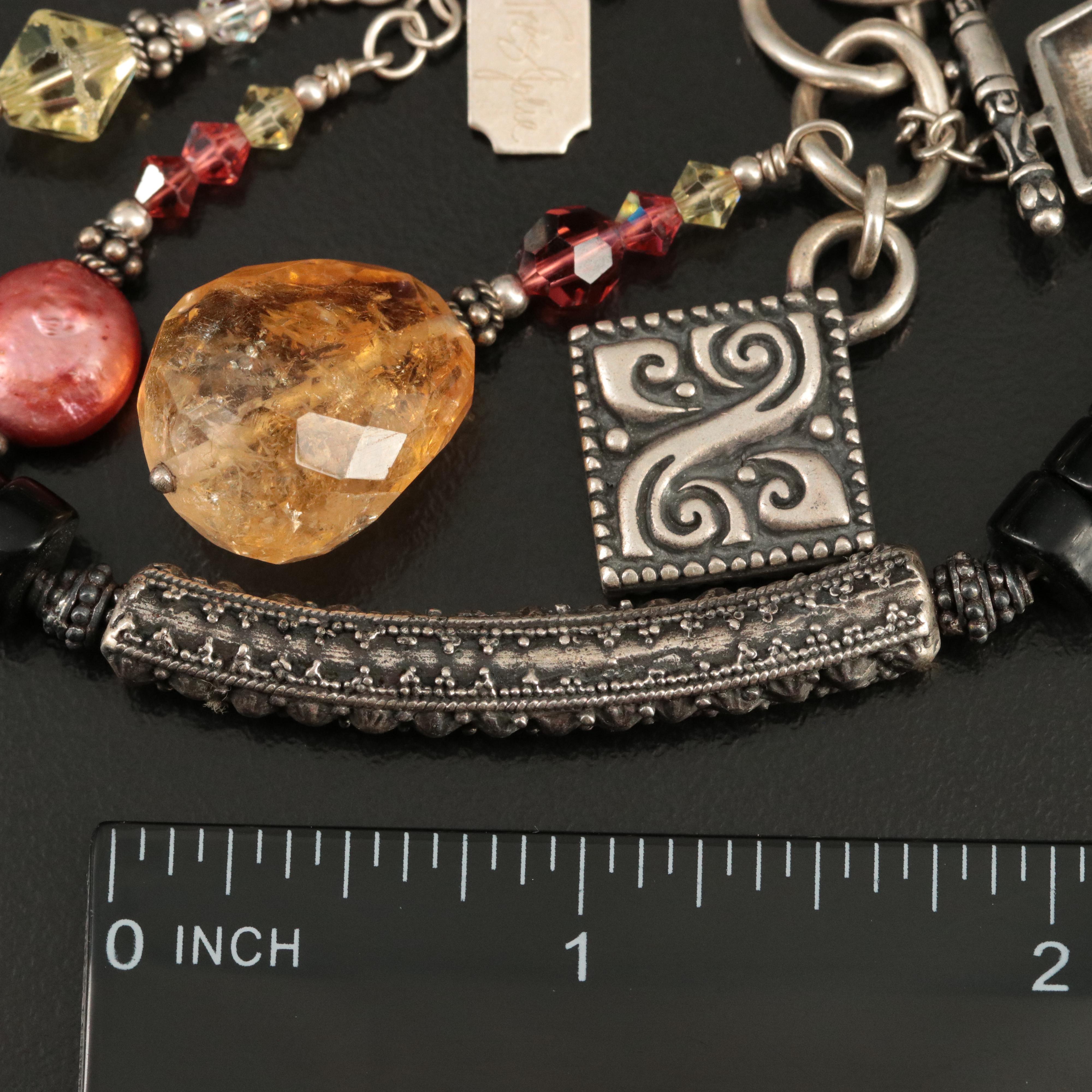 Sterling Glass, Pearl, Citrine and Gemstone Jewelry with Tres Jolie and Bel Ami