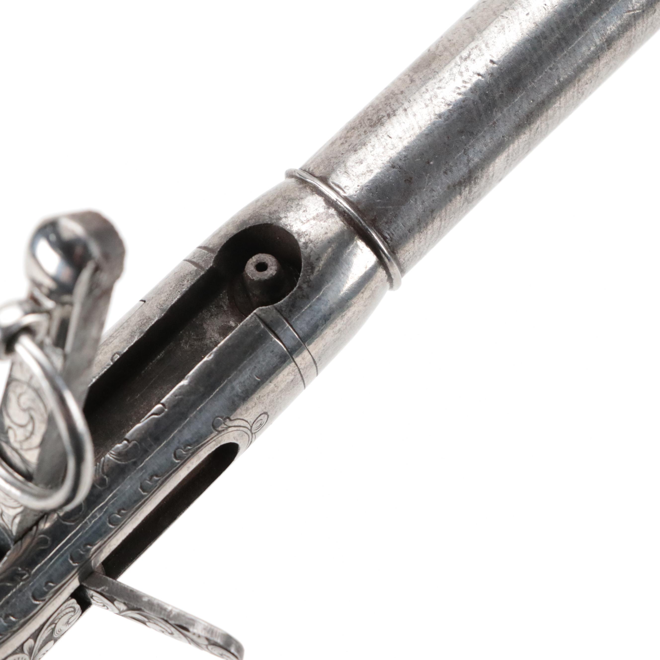 J. Tarratt of London Single Shot Cap and Ball Pistol, Circa 1840