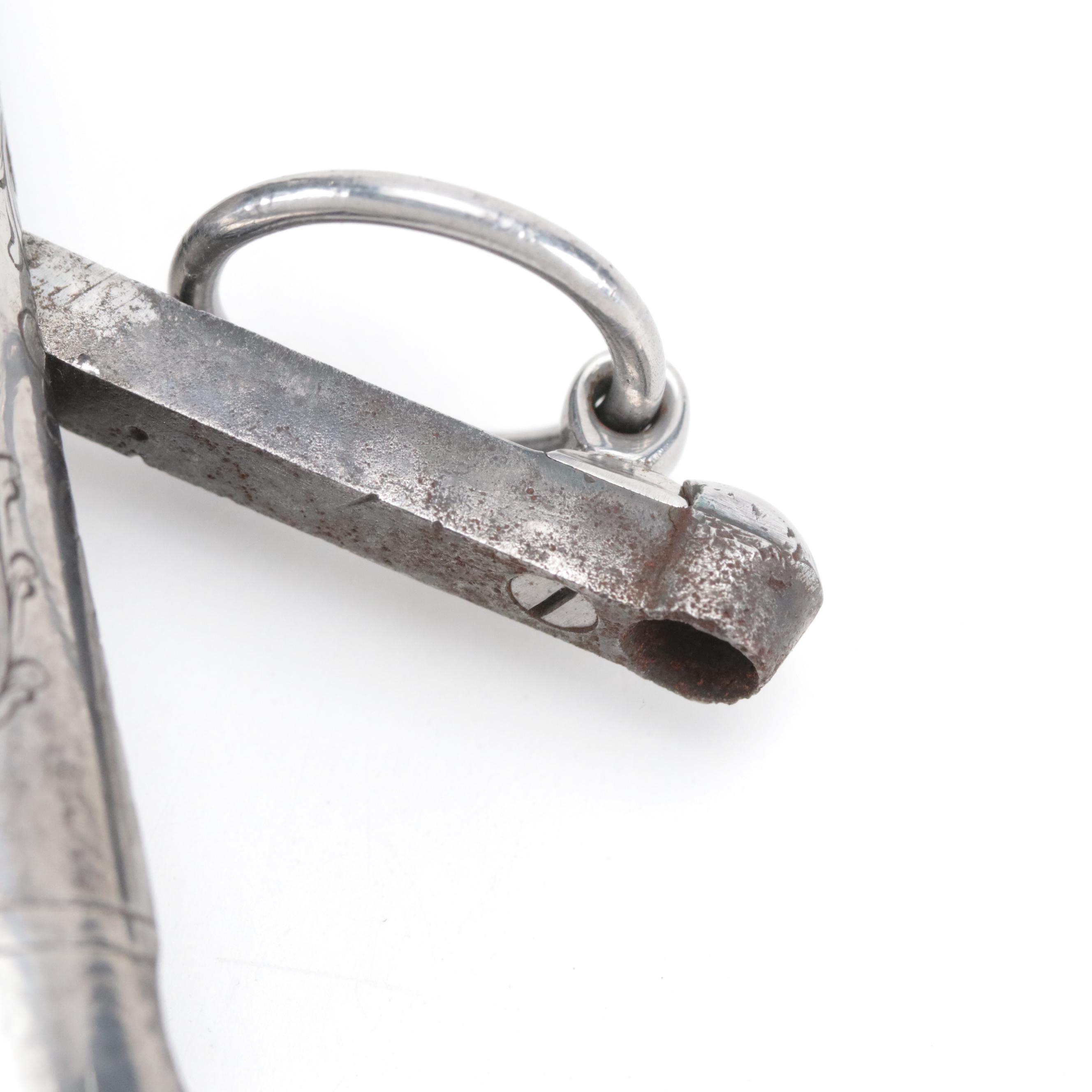 J. Tarratt of London Single Shot Cap and Ball Pistol, Circa 1840