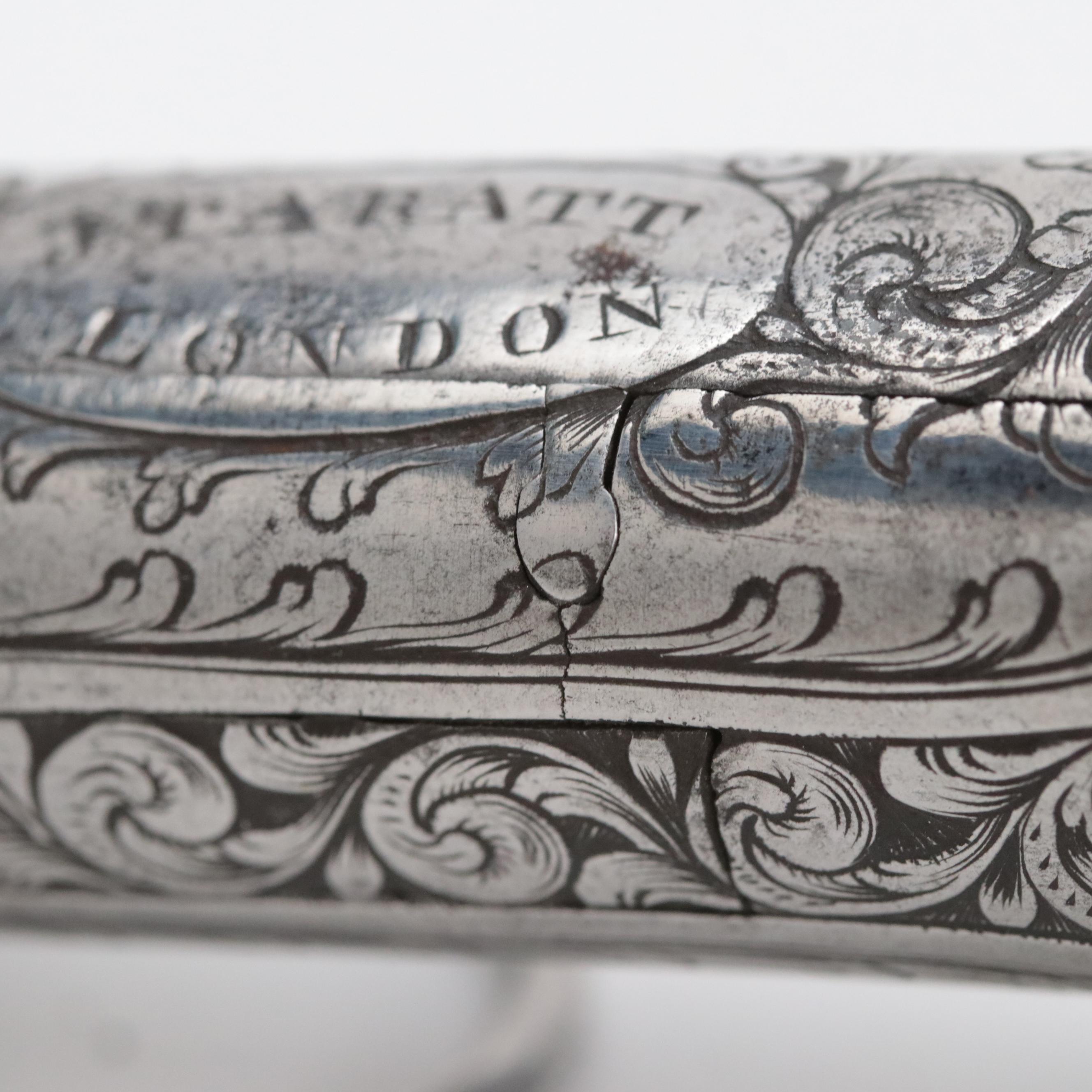 J. Tarratt of London Single Shot Cap and Ball Pistol, Circa 1840