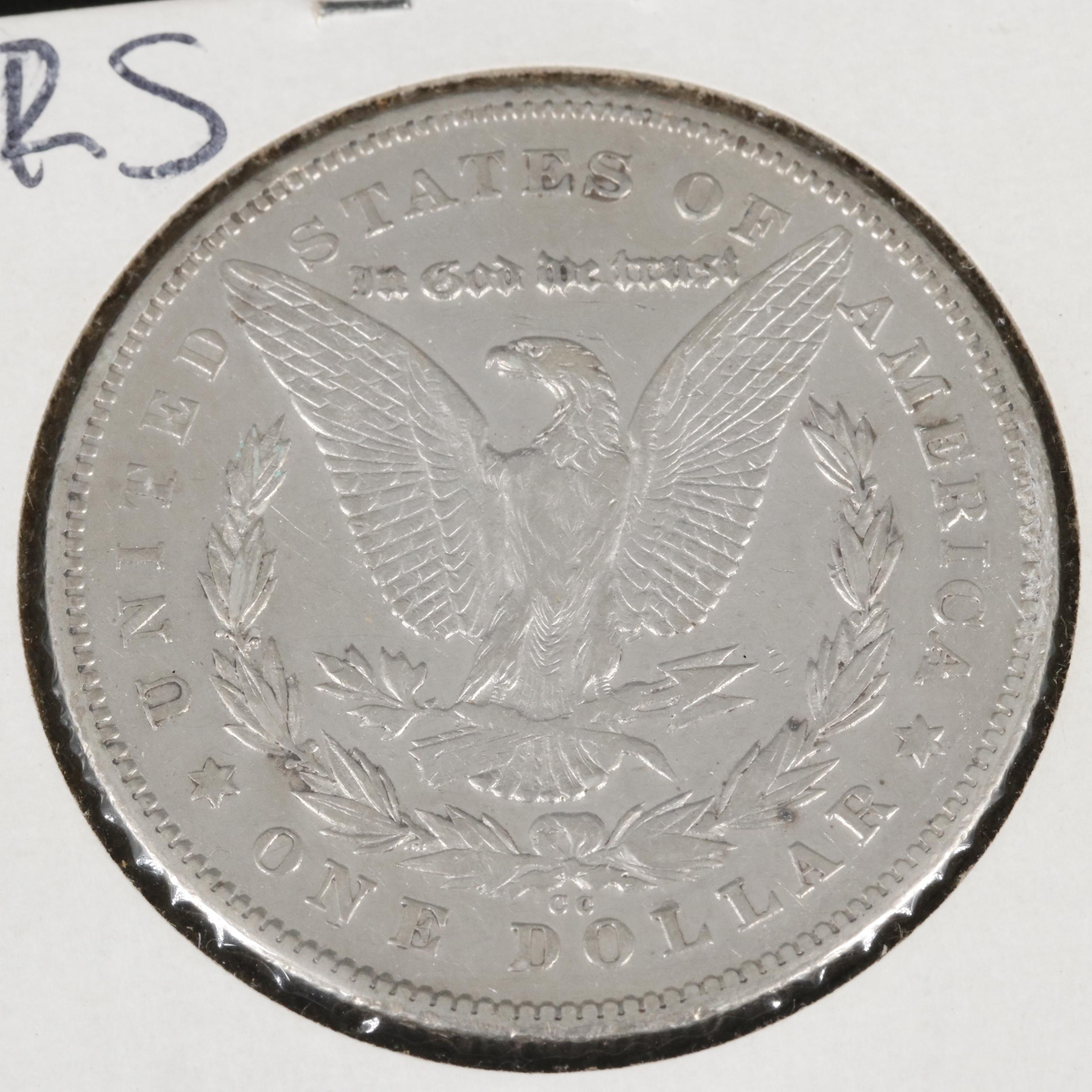 Three Carson City Morgan Silver Dollars