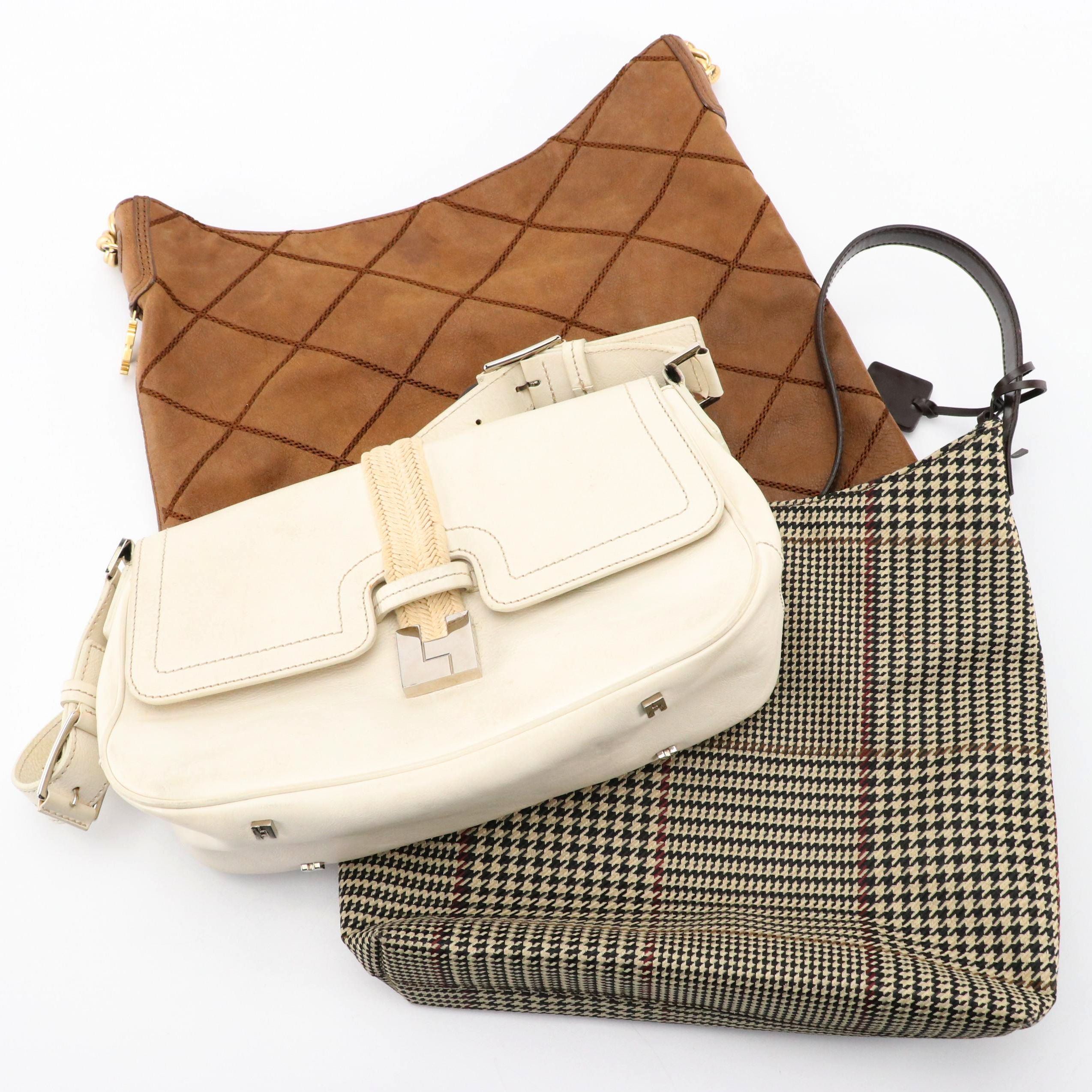Tory Burch Lysa Bag in Quilted Leather with Ralph Lauren and Lambertson Bags