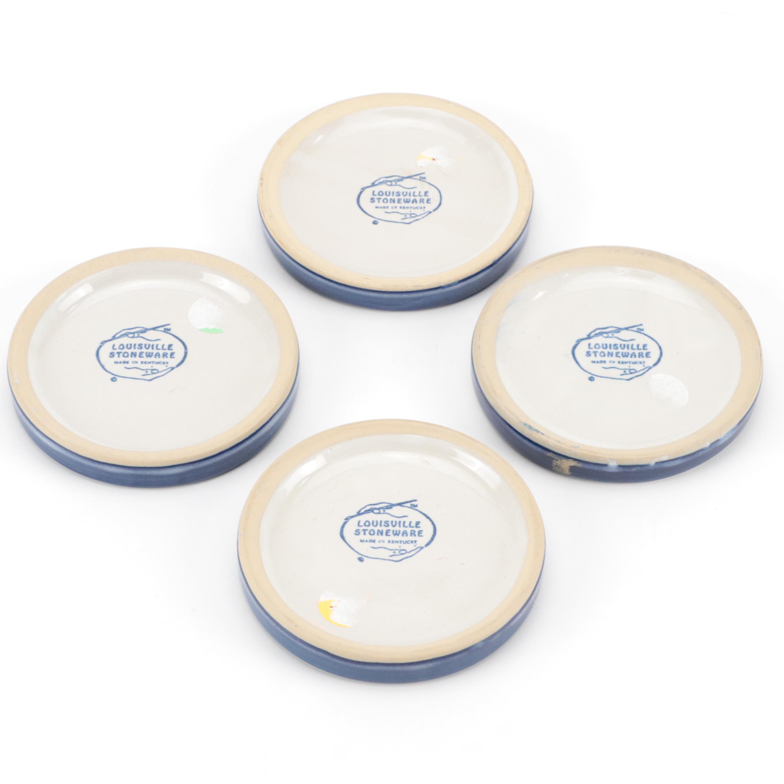 Louisville Stoneware Co. "Kentucky Derby" Ceramic Mugs and Table Accessories